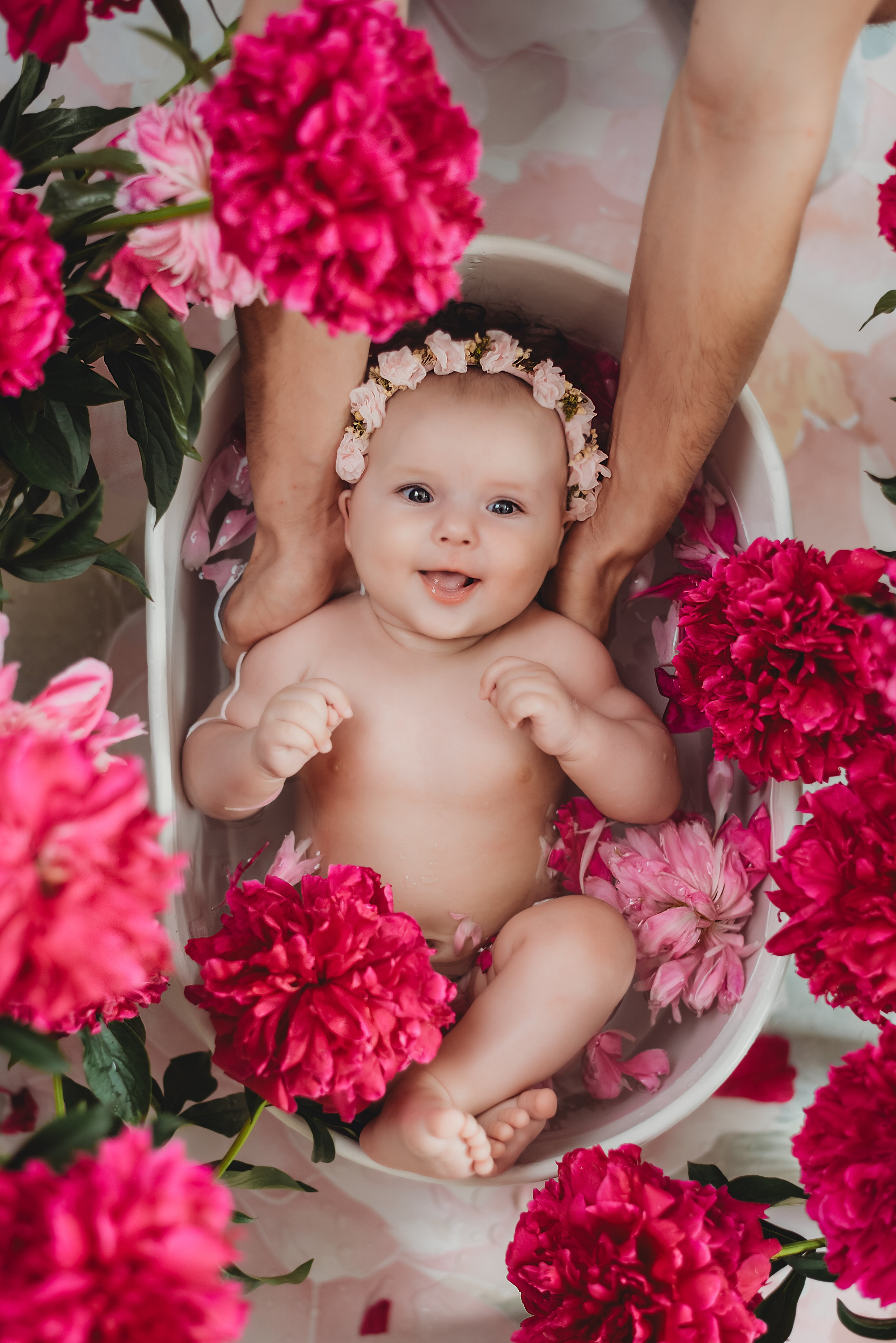 Купание. Фотограф новорожденных во Владимире Анастасия Воробьева