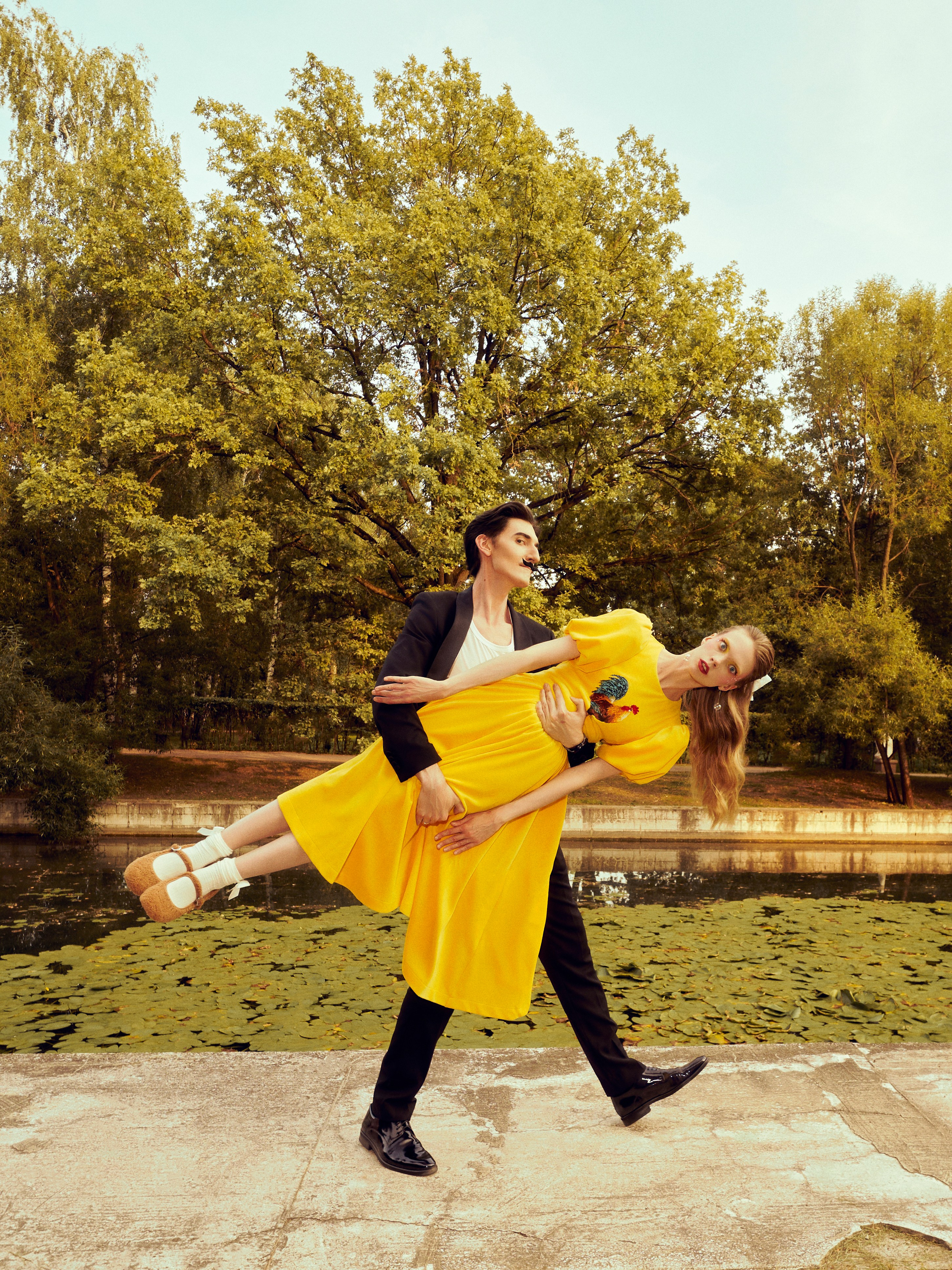 Campaign «Petya dress» x glorytonurgle. Портретный фотограф в Москве