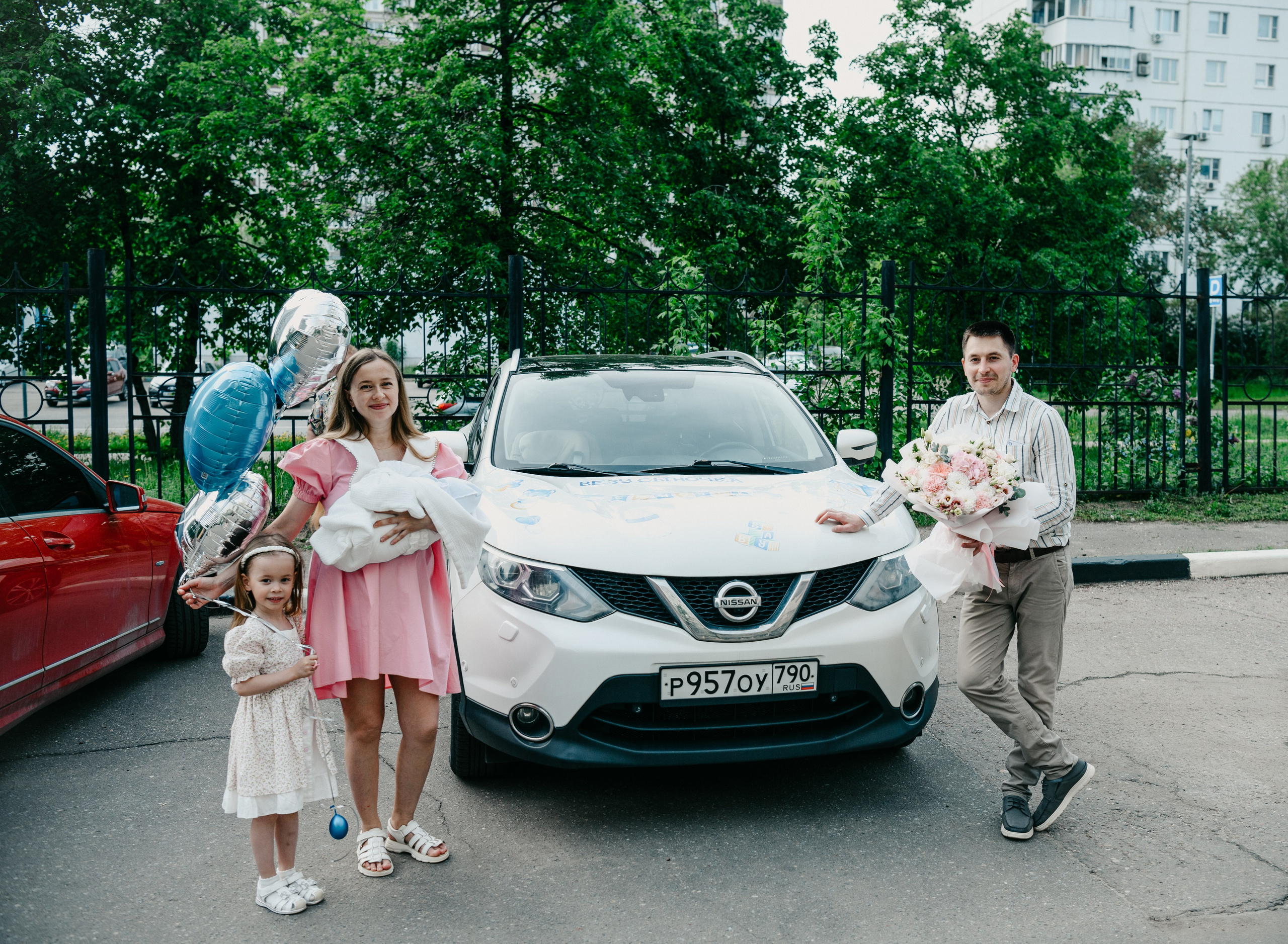 Выписка Ивана. Фотограф на выписку из роддома в Москве и МО