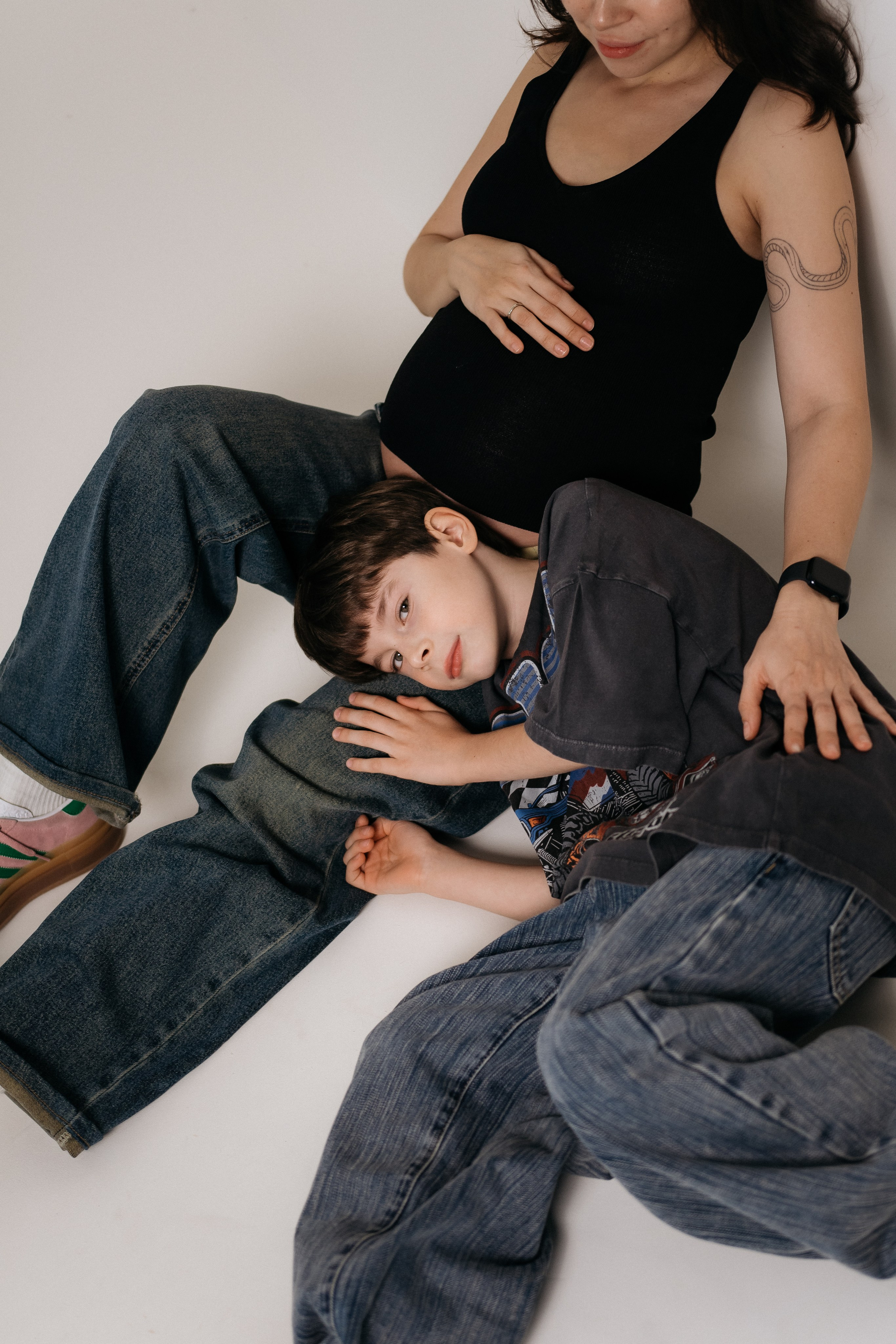 МАРК с мамой)