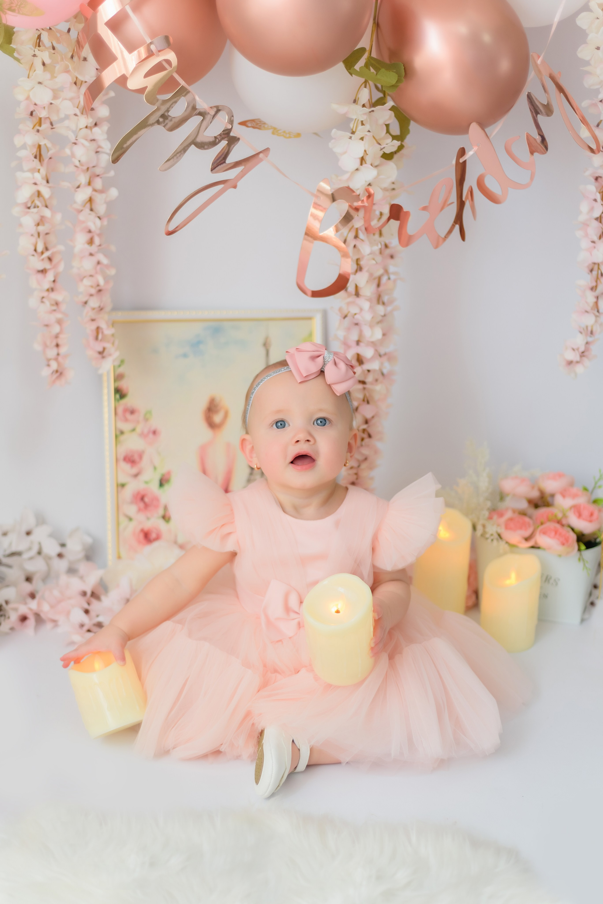 «Балерина» Ева 1 годик. Детский Фотограф |Фотограф на годик в Брянске Ирина Романова
