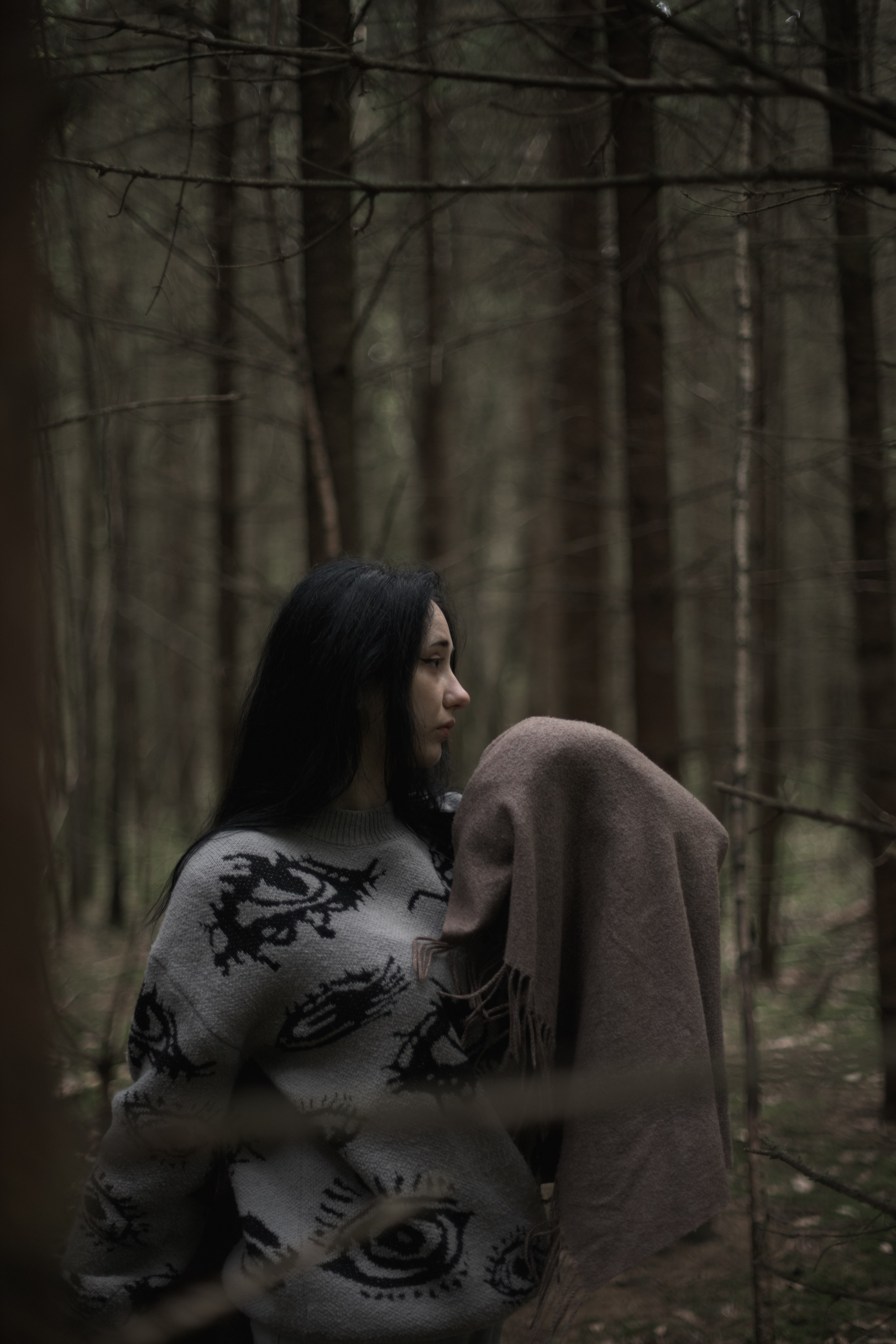 Полина Л — (Лесной массив). — Digital Noise —