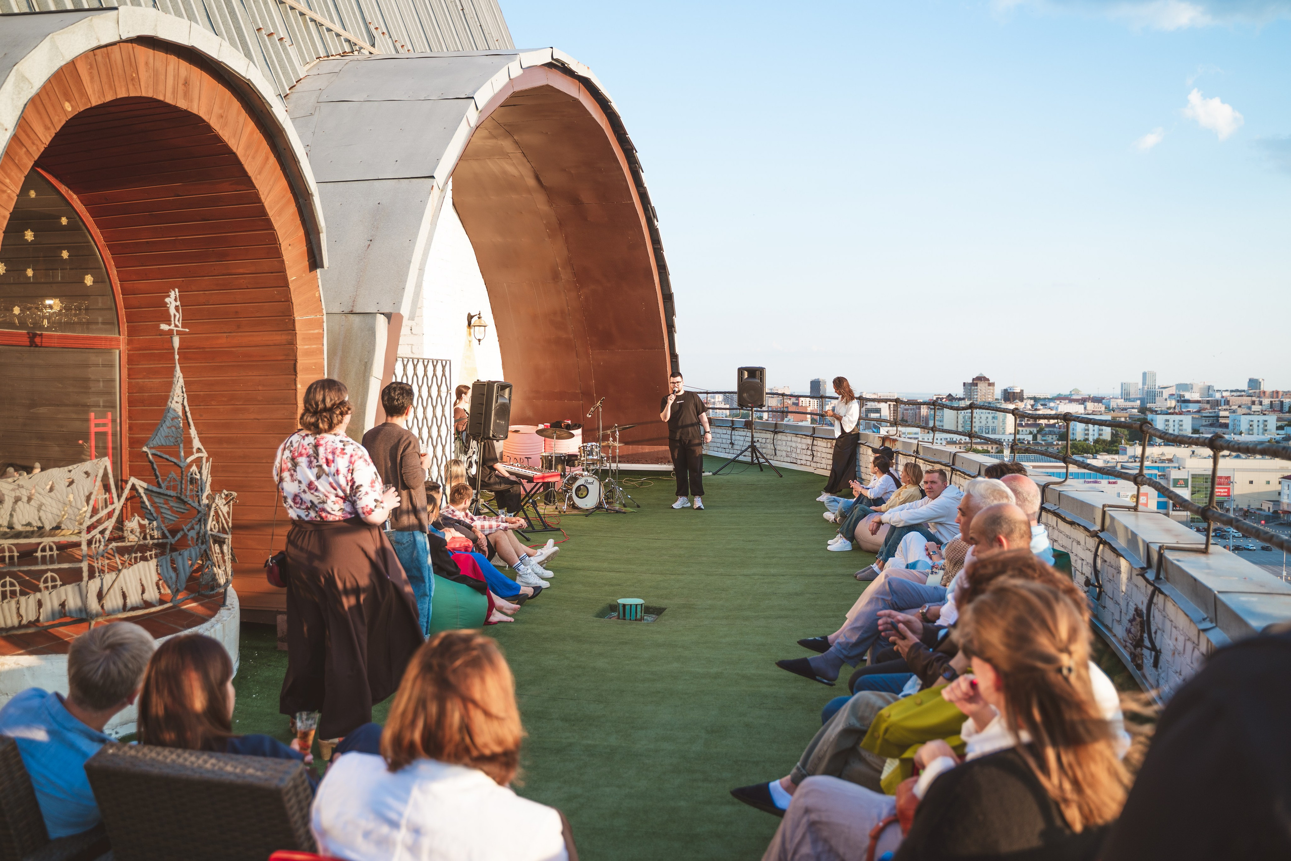 Джаз на крыше. Свадебный и репортажный фотограф в Уфе| Осетрова Ольга
