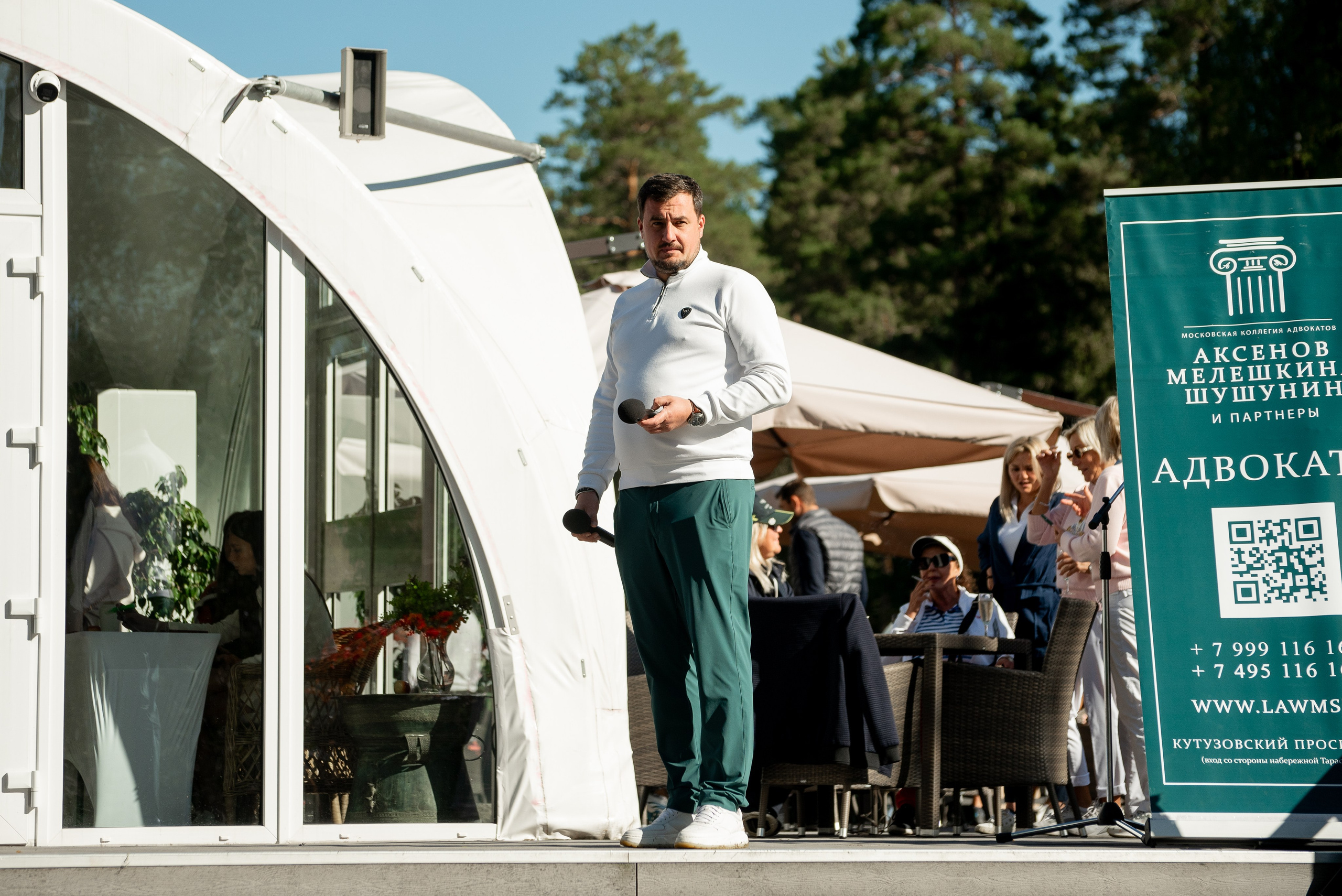 Турнир по гольфу. Профессиональный фотограф в Москве Александра Харламова