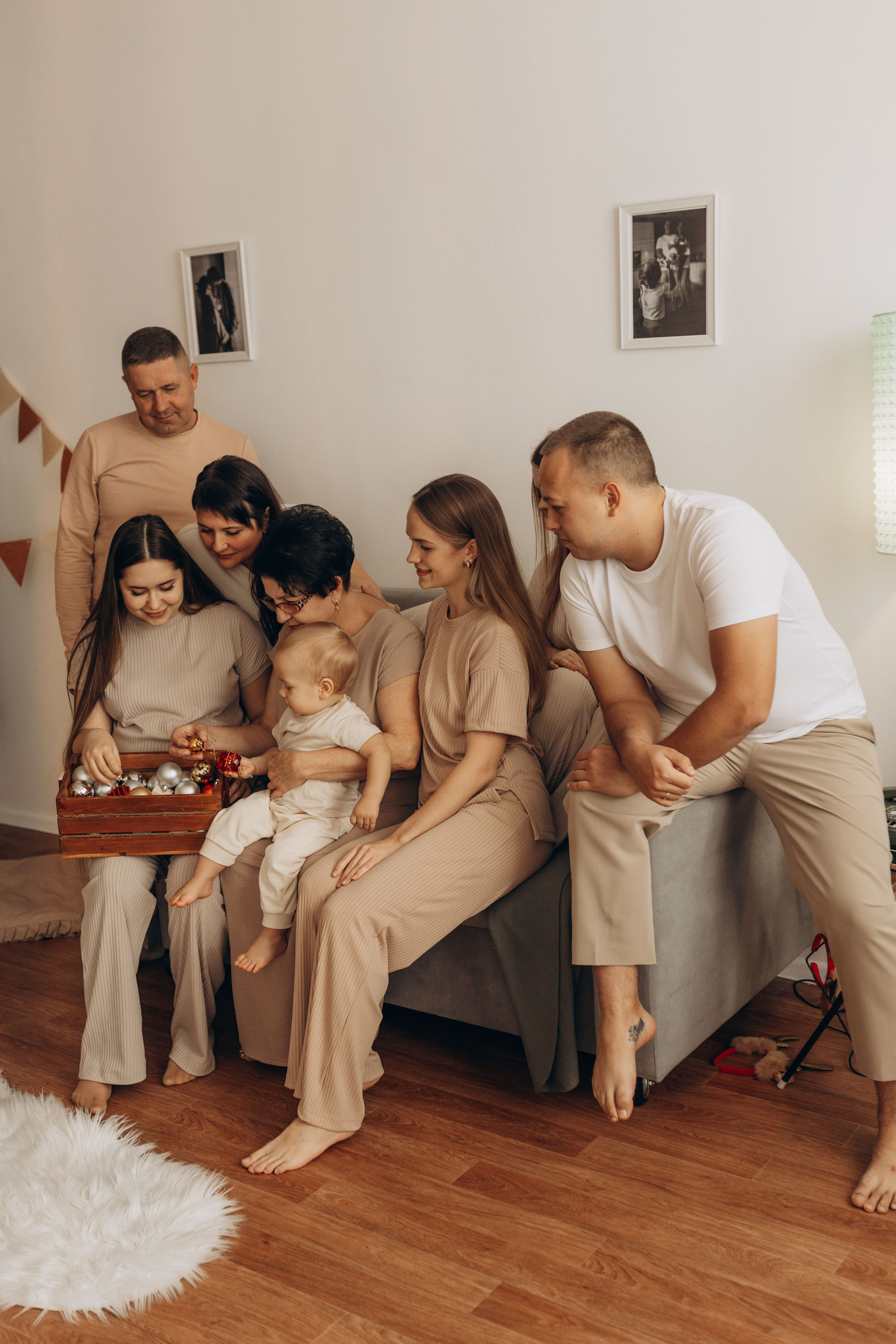 Семейный новый год четыре поколения. Фотограф в Ставрополе Svetlana Matveeva