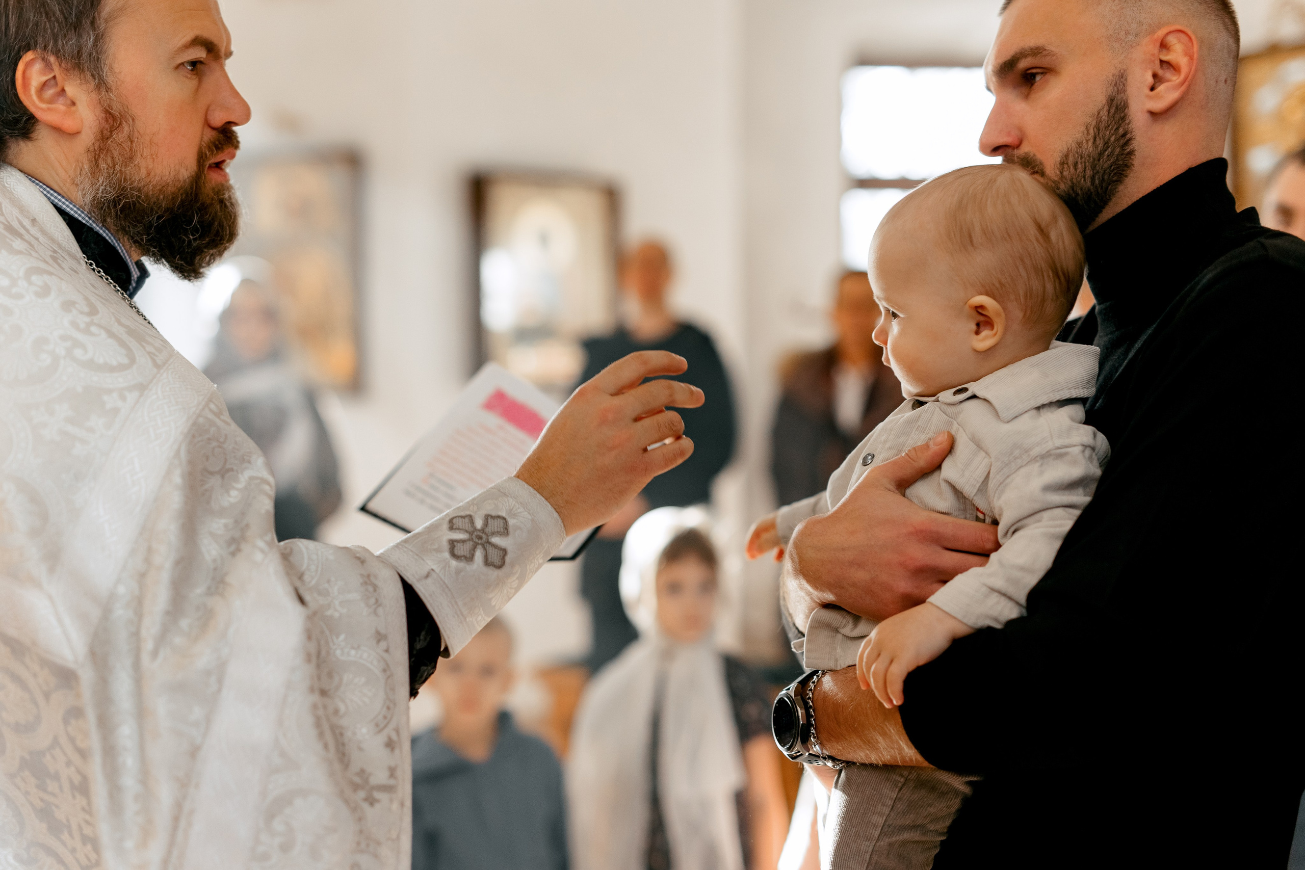 Крещение Тимофея. Свадебный и семейный фотограф в Туле и области Маша Костина