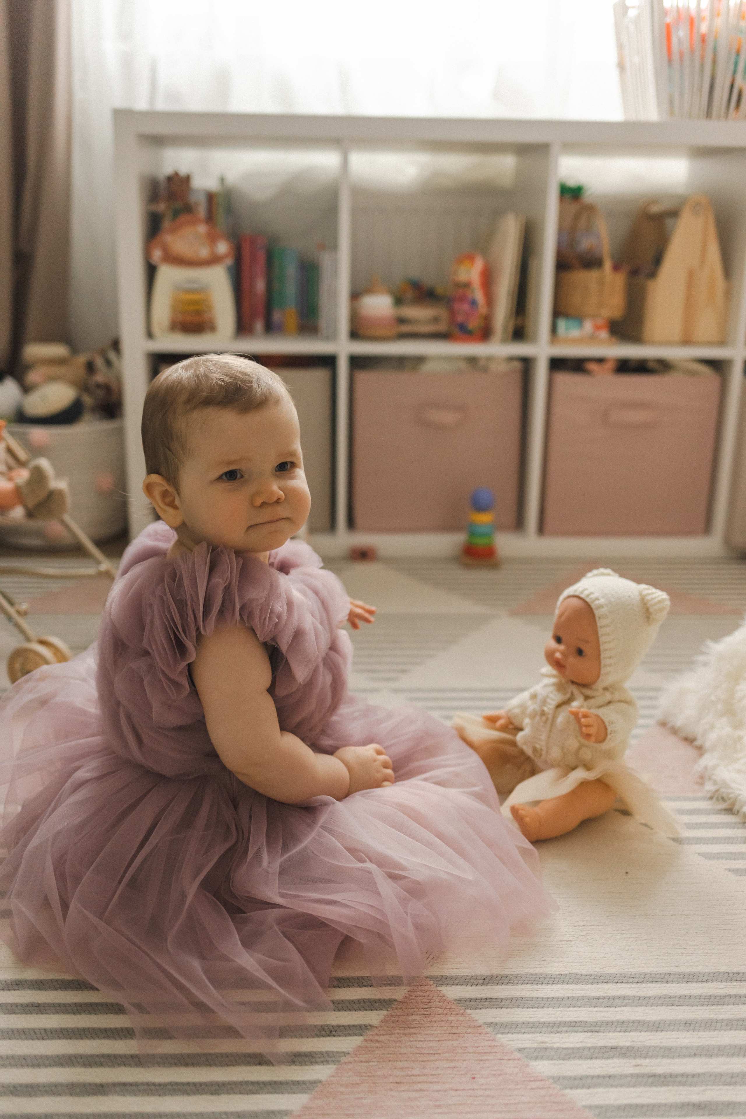 Аглае 1 годик. Семейный фотограф в Москве
