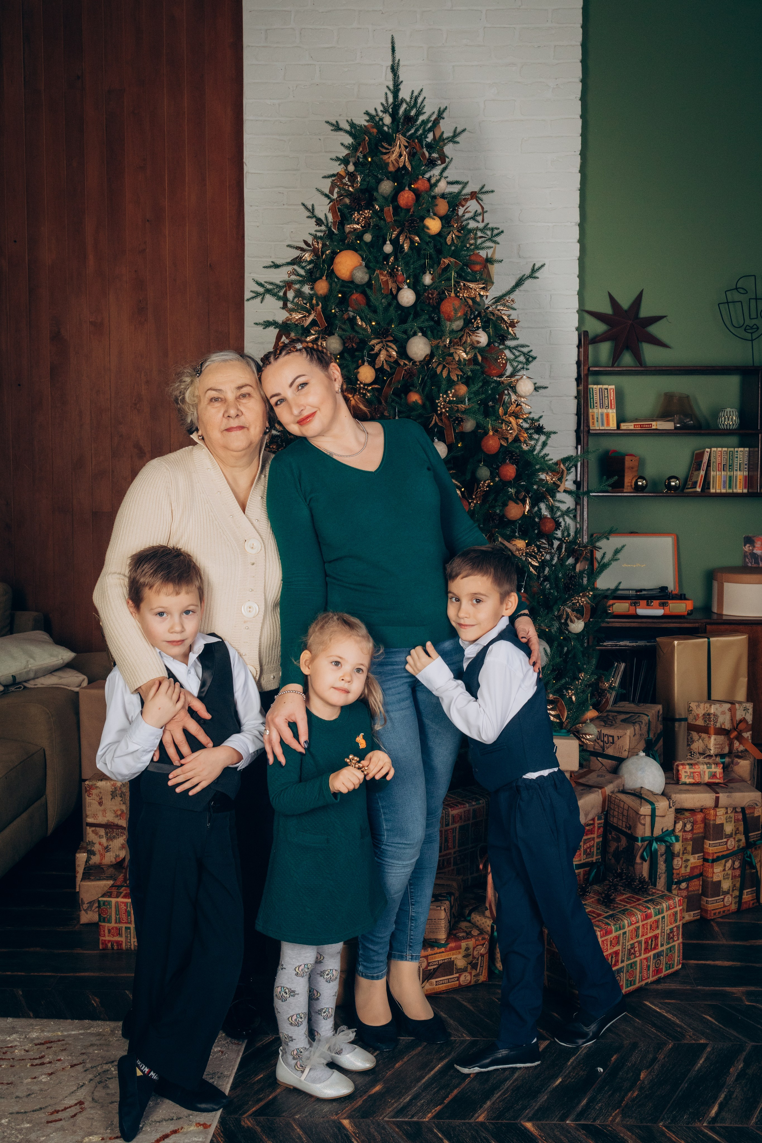 Большая Новогодняя семейная история. Фотограф в Санкт-Петербурге Светлана Арестова