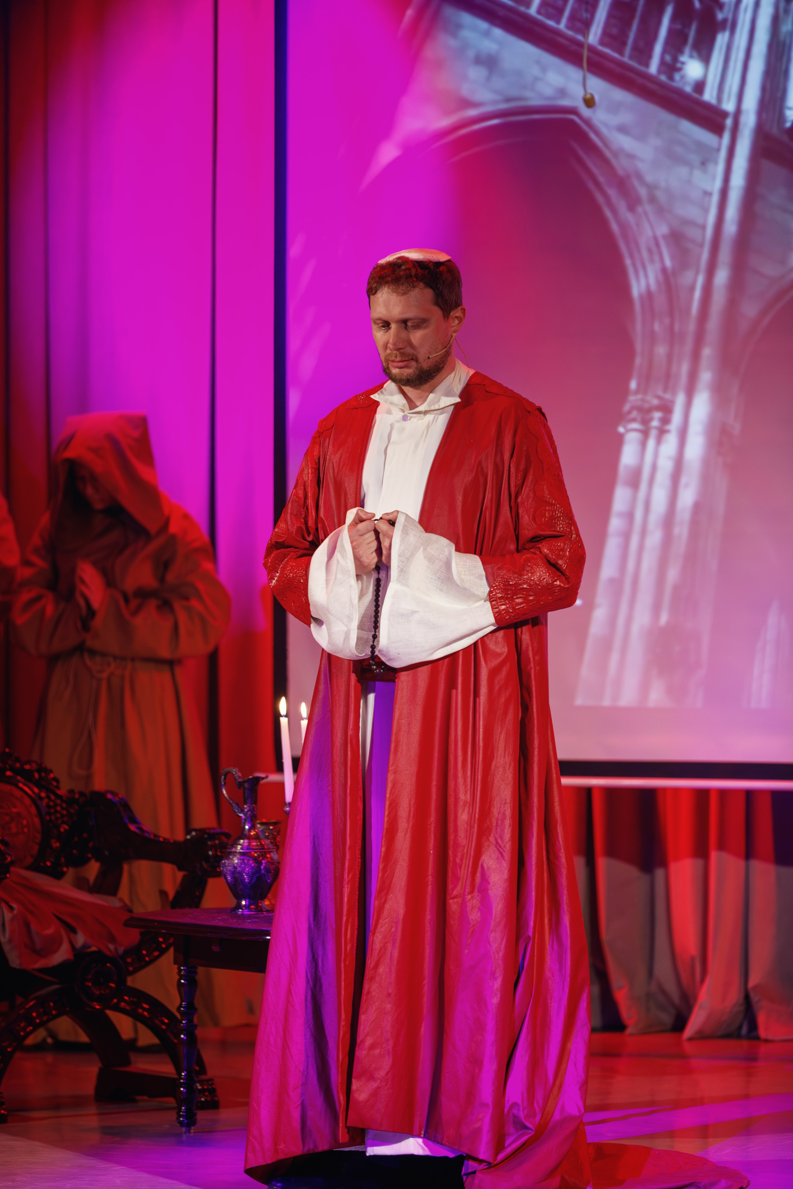 Мюзикл. Скрипка Паганини. Бэкстейдж. Фотограф портретист в Троицке и Москве Иван Парусиди