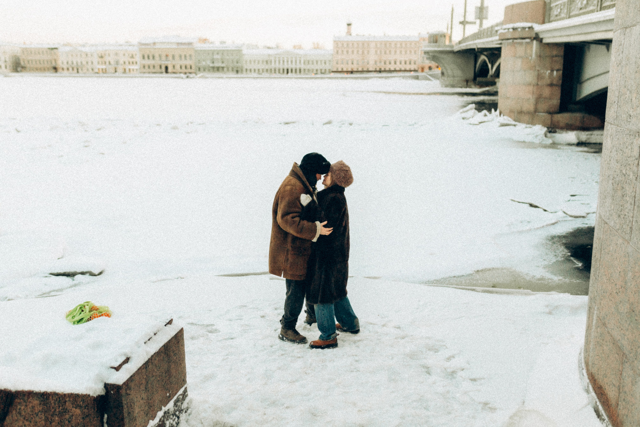 LoveStory зимняя. Фотограф Санкт-Петербург Князева Елизавета