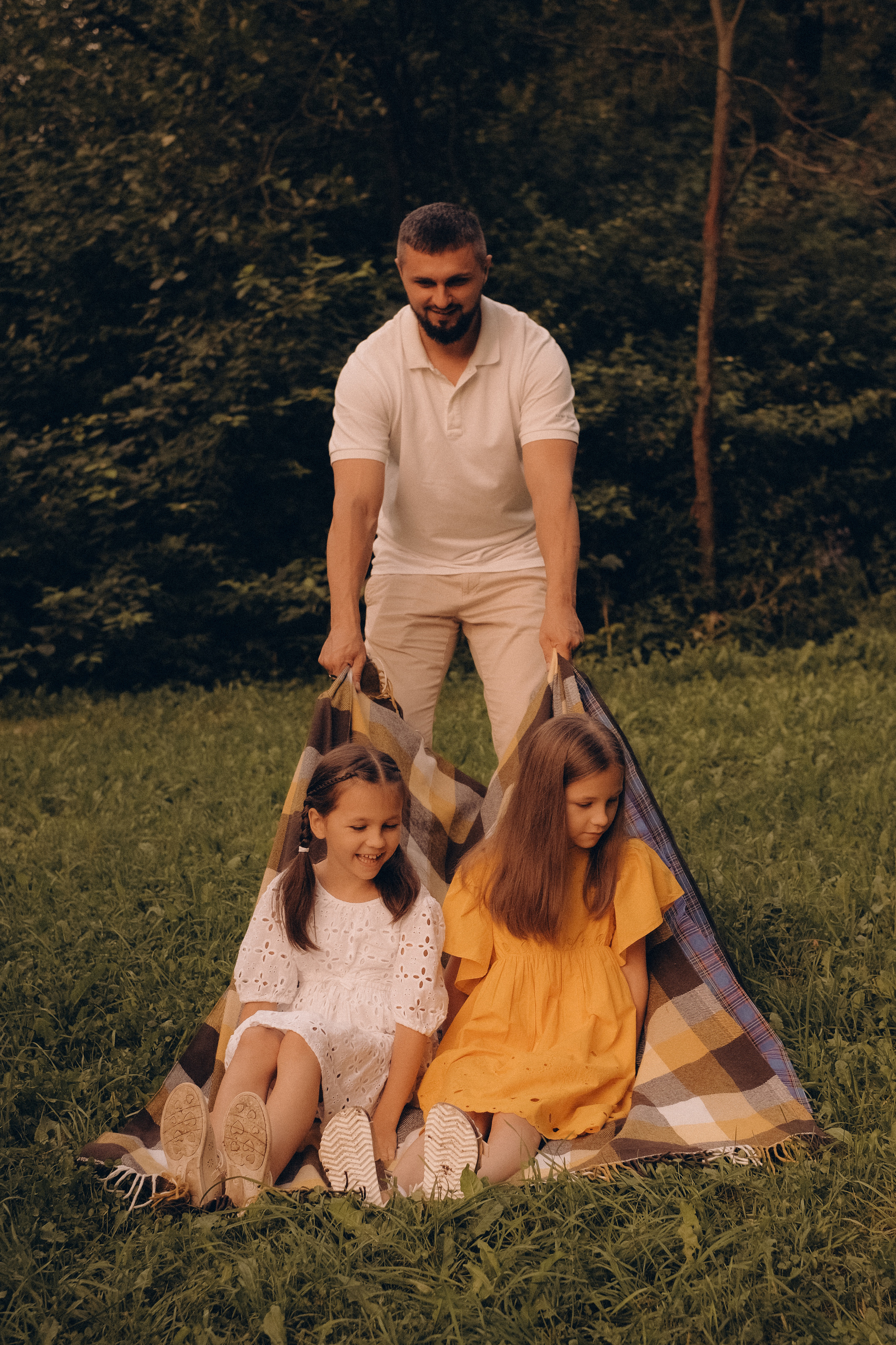 Семейная прогулка в парке. Свадебный и семейный фотограф в Москве Инника Кетлер