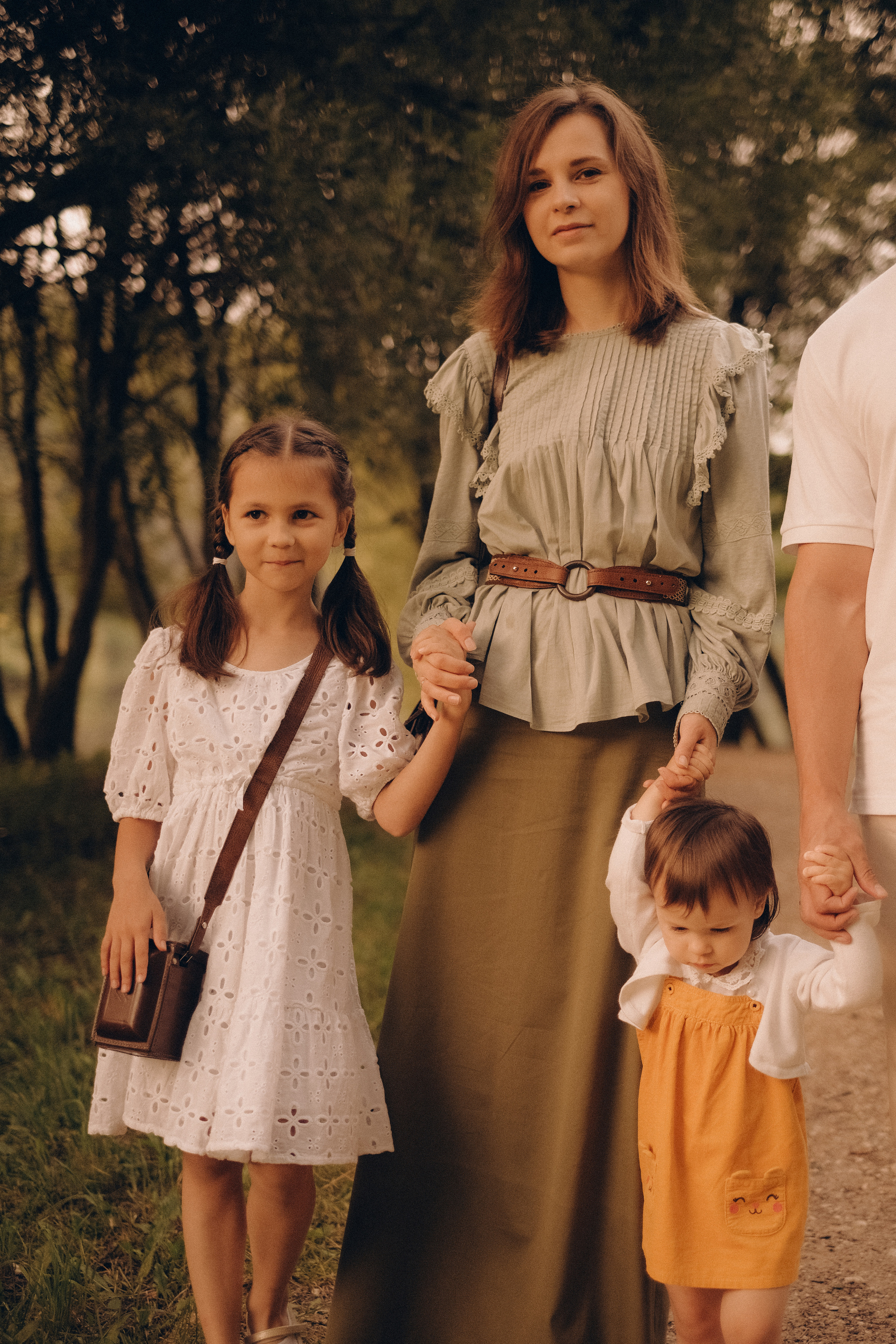 Семейная прогулка в парке. Свадебный и семейный фотограф в Москве Инника Кетлер