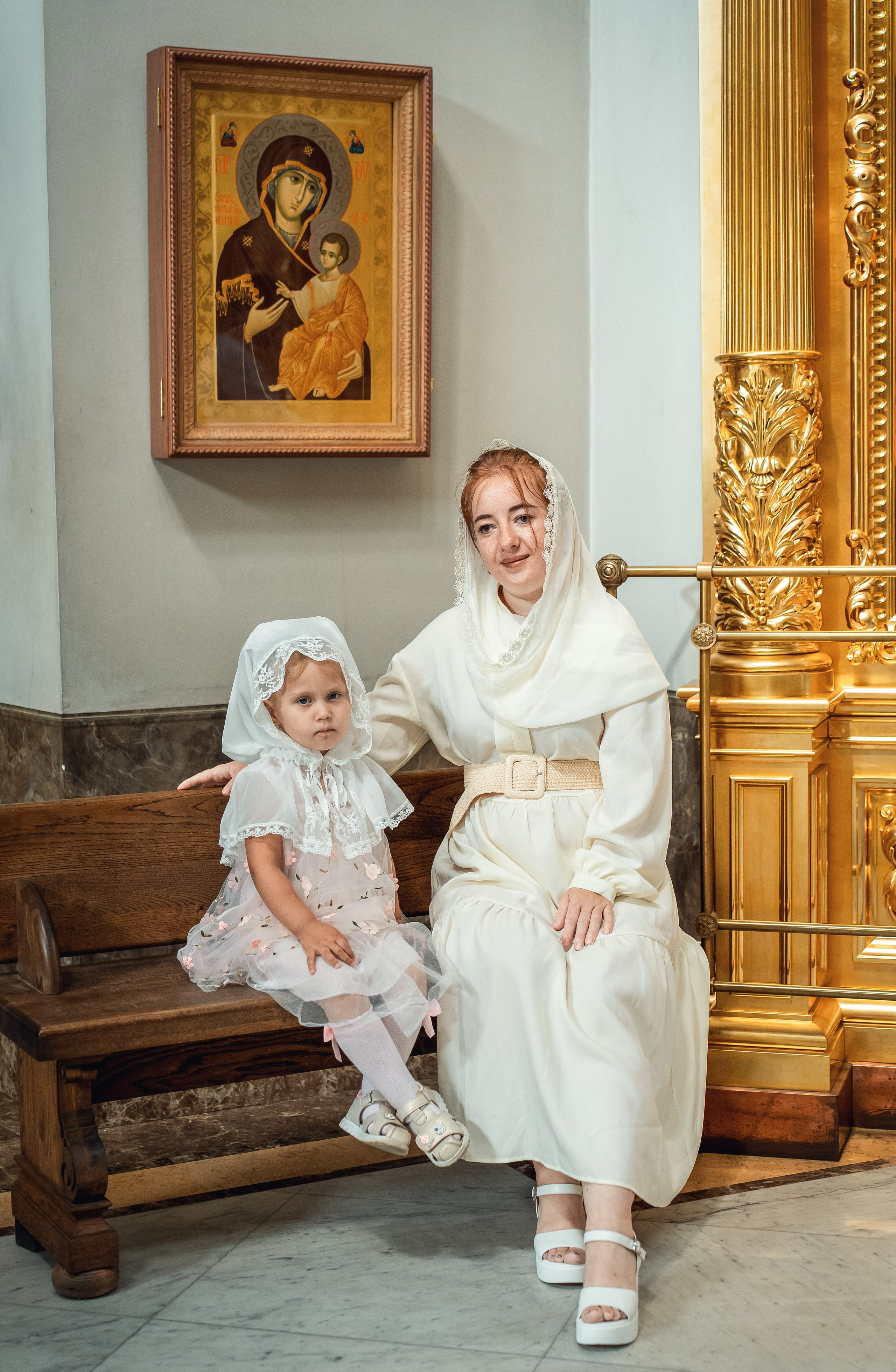 Крещение Виктории в храме Петра и Павла. Фотограф на Крещение Тула и Венчание в Туле, детский и семейный фотограф