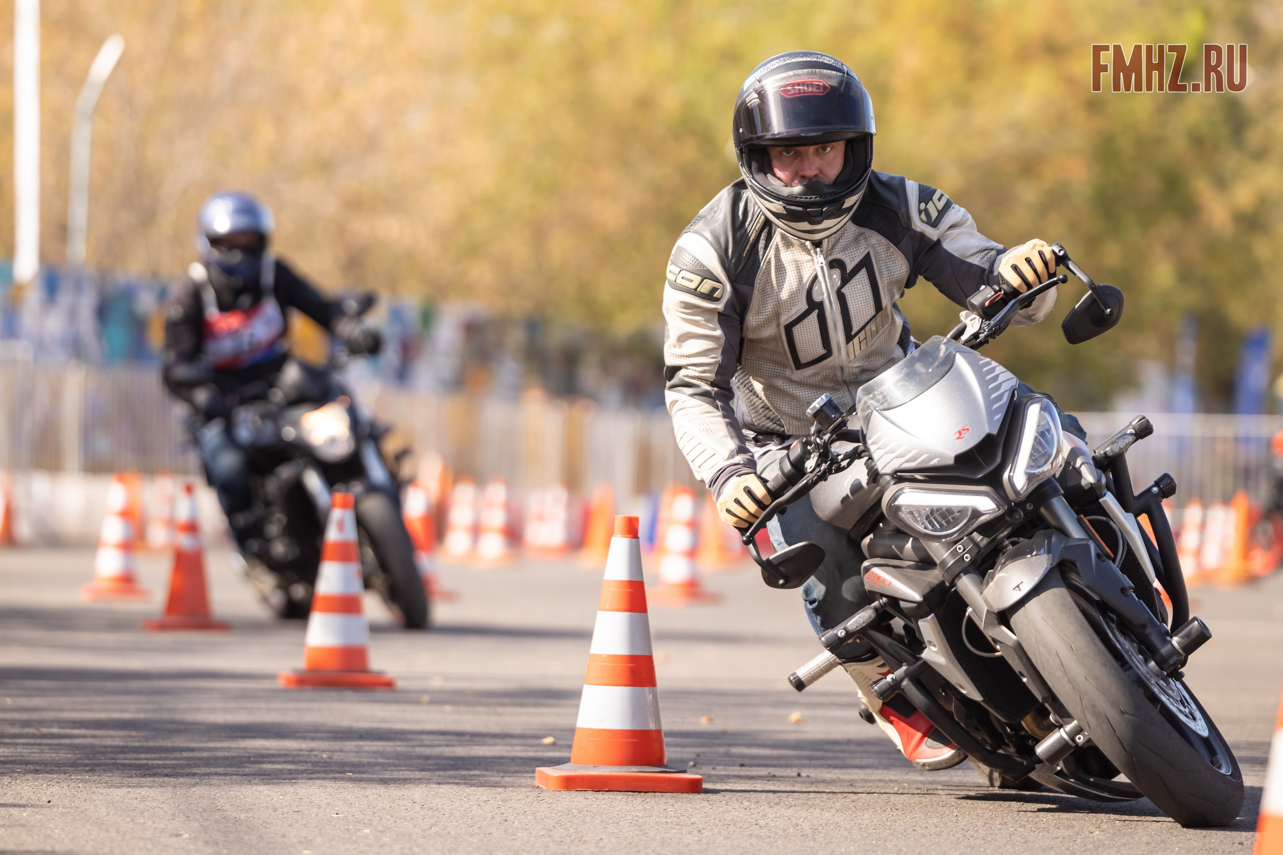Соревнования по мотоджимхане на площадке Мосгортранс 15.09.2024. Фотограф Владимир Охрименко