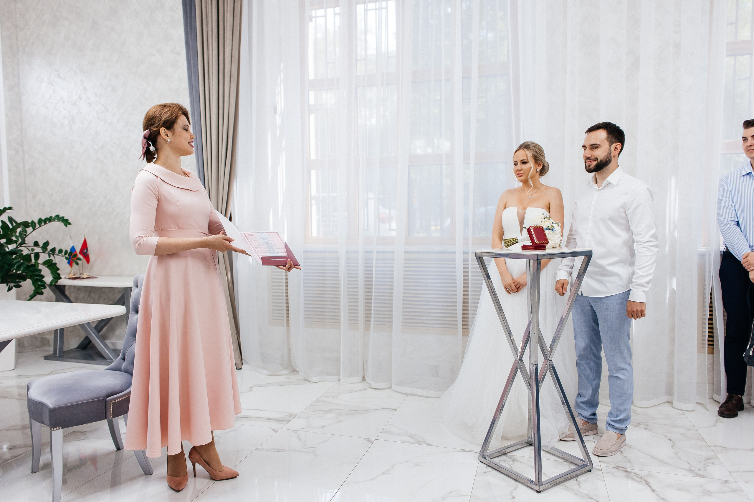 Борис и Ксения (утро + Загс + прогулка). Фотограф в Москве Екатерина Потапова