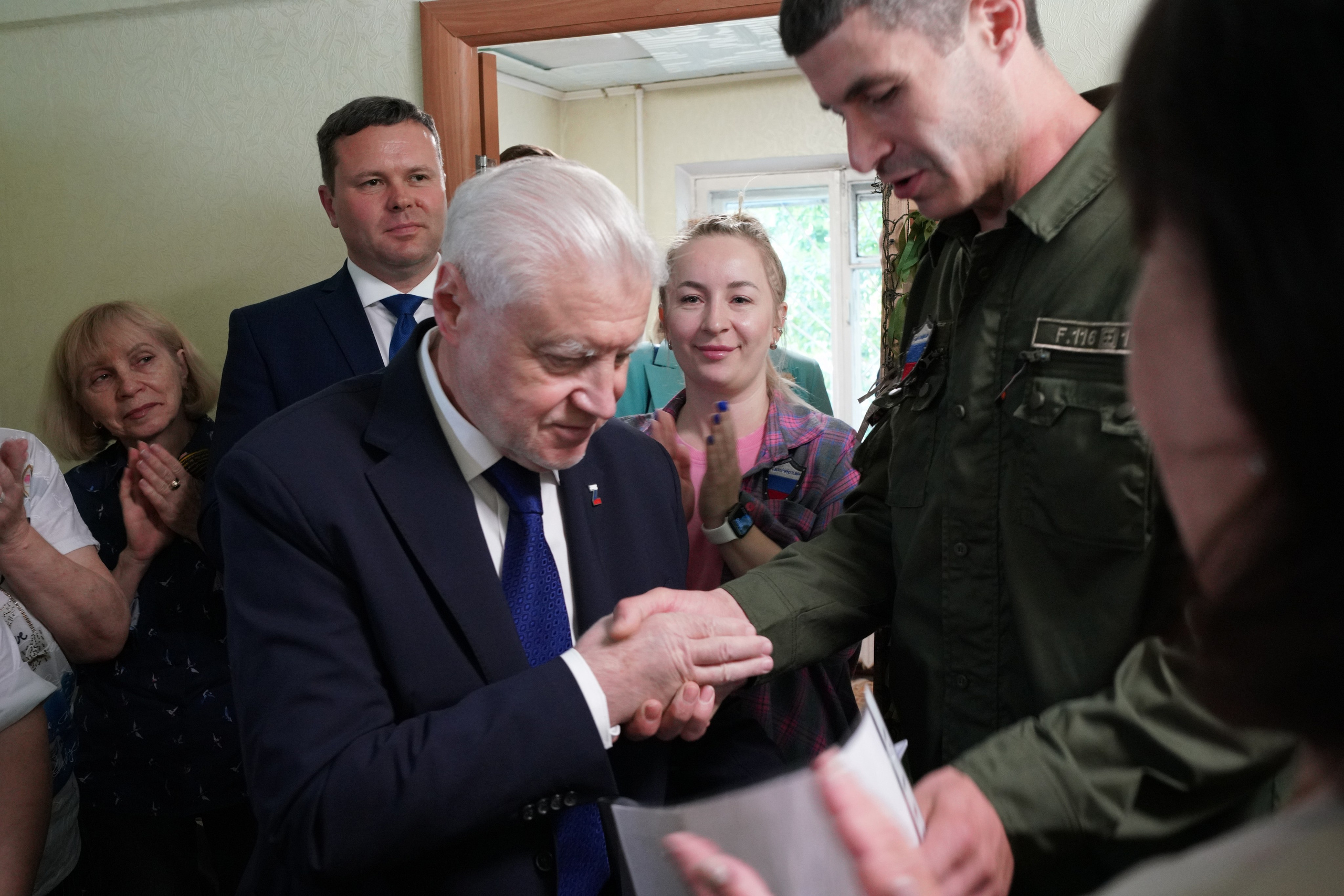 Визит лидера партии Справедливая Россия Миронова С. М. в г. Тулу. Фотограф в Туле — Борисов Николай