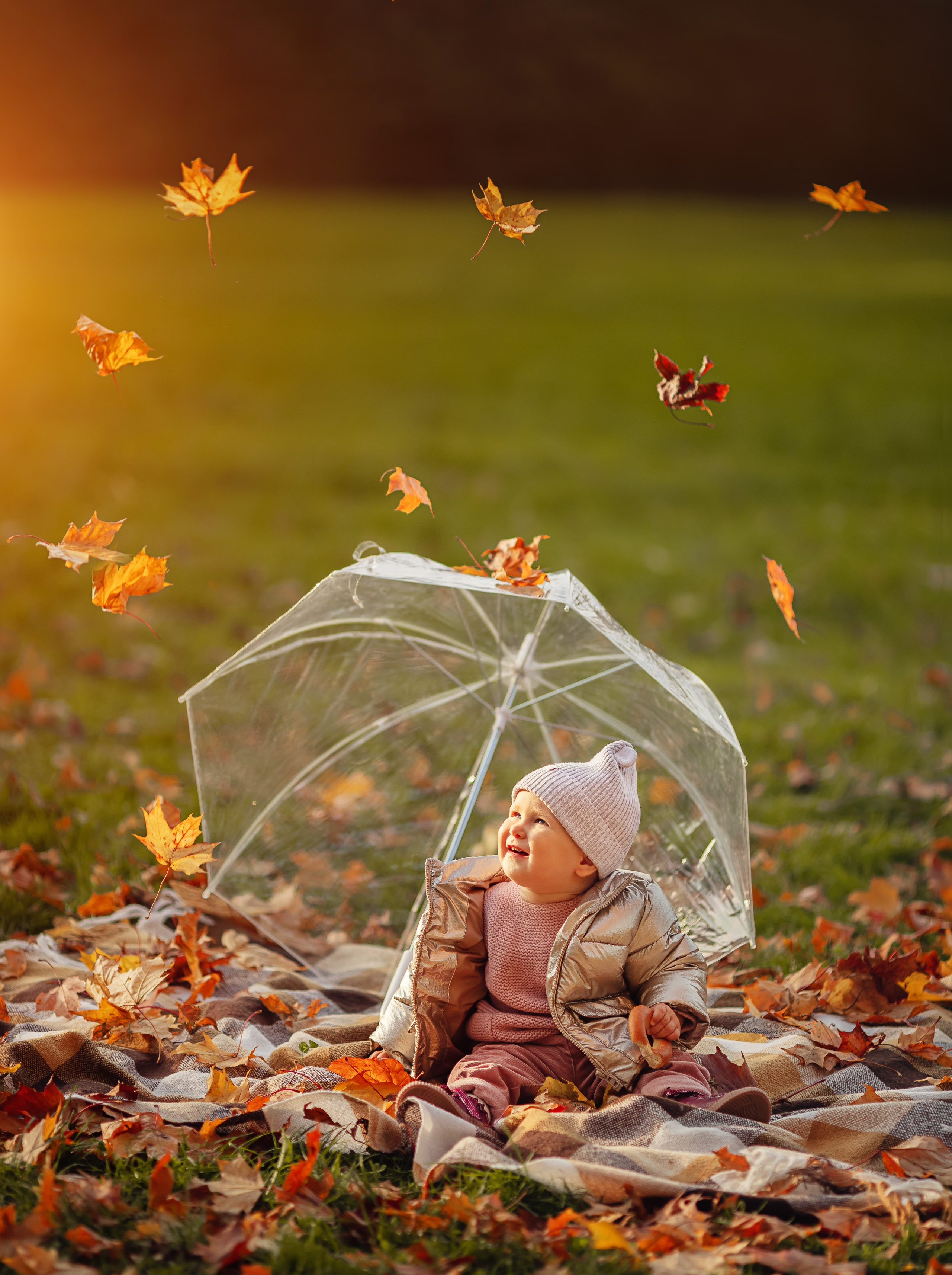 Осенняя съемка мама и дочка. Фотограф в Санкт-Петербурге Анастасия Полякова