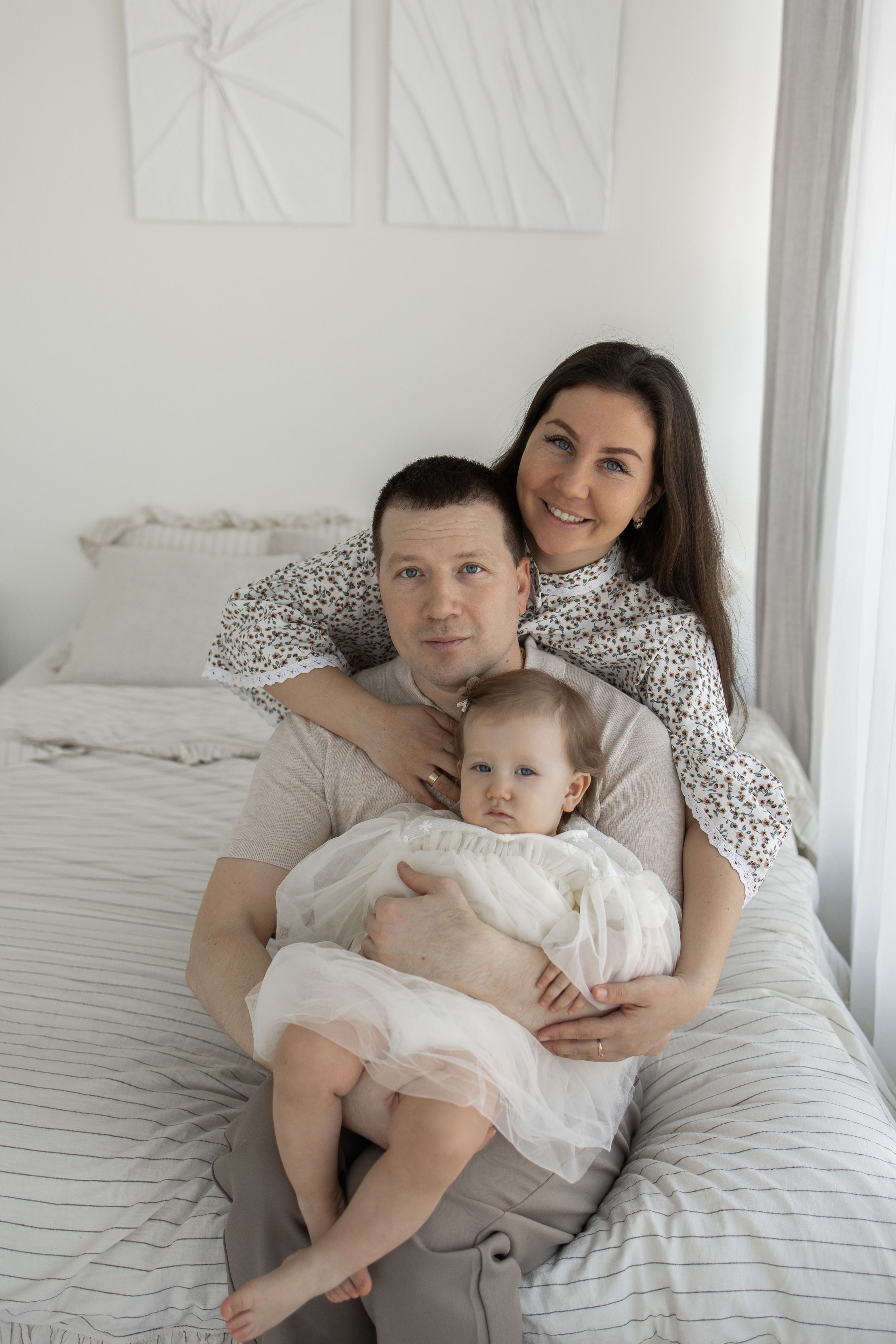 Семейная съемка на первый годик малышки. Семейный и свадебный фотограф Чебоксары Екатерина Косолапова