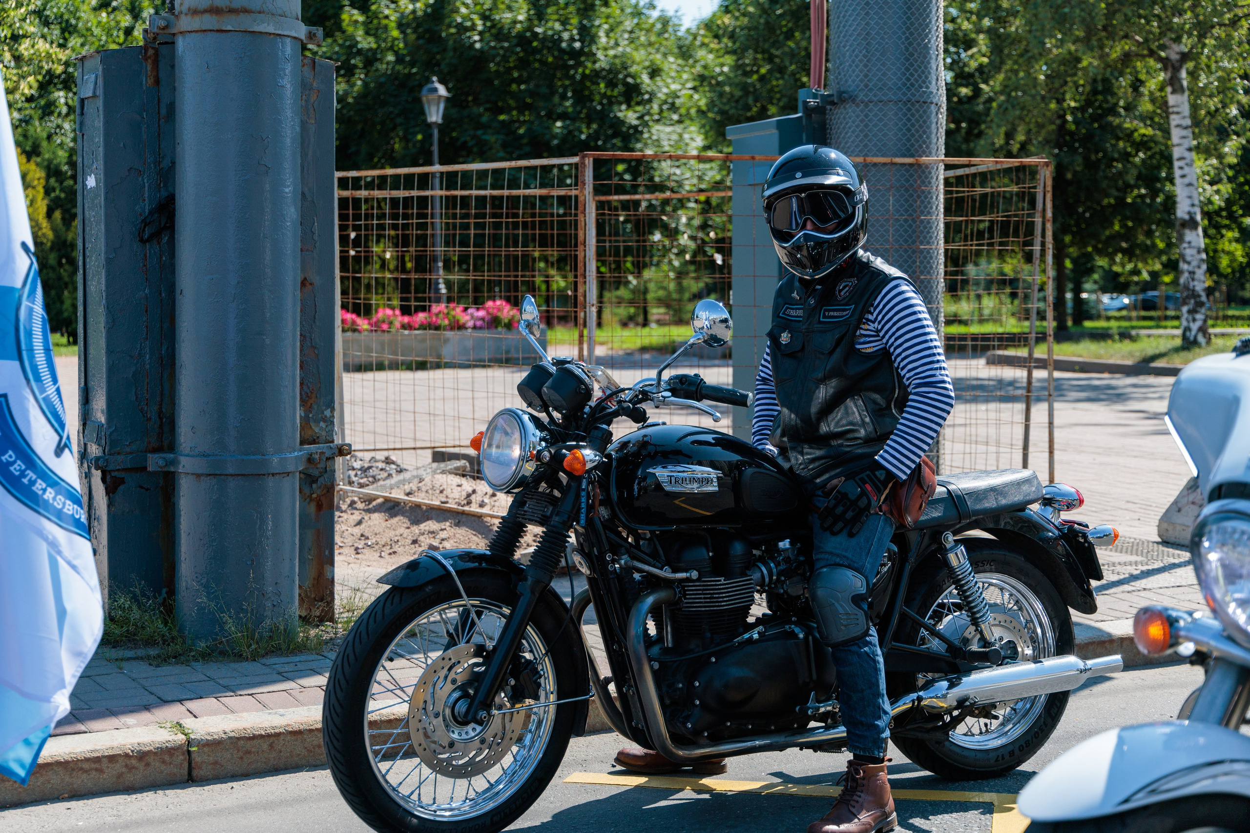 День ВМФ с мотоклубом 28.08.24. Репортажный фотограф Санкт-Петербург | Роман Карбышев