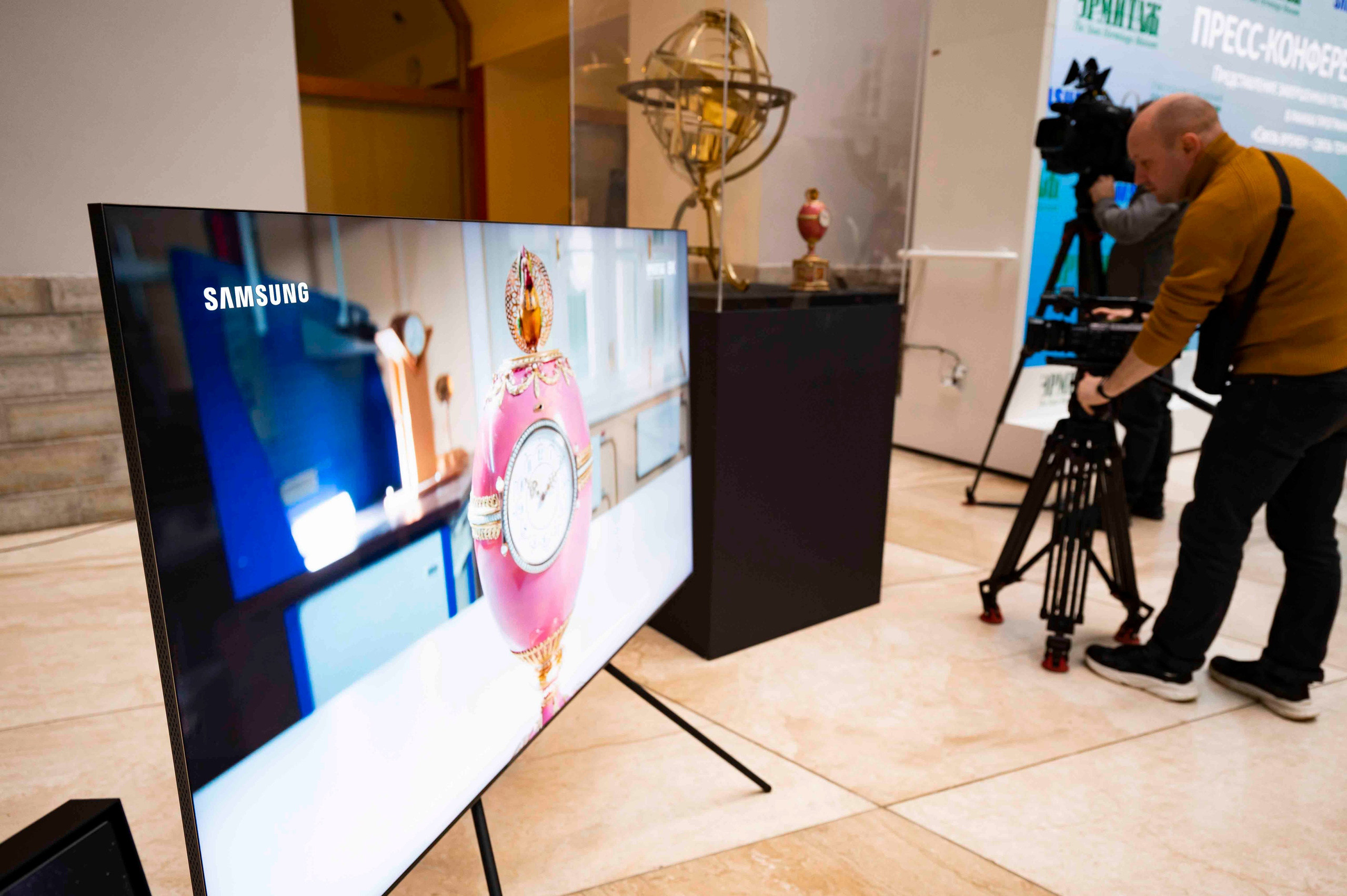 Пресс-конференция Эрмитажа и Samsung Electronics. Serg PG Photography — репортажная фотосъемка в Петербурге