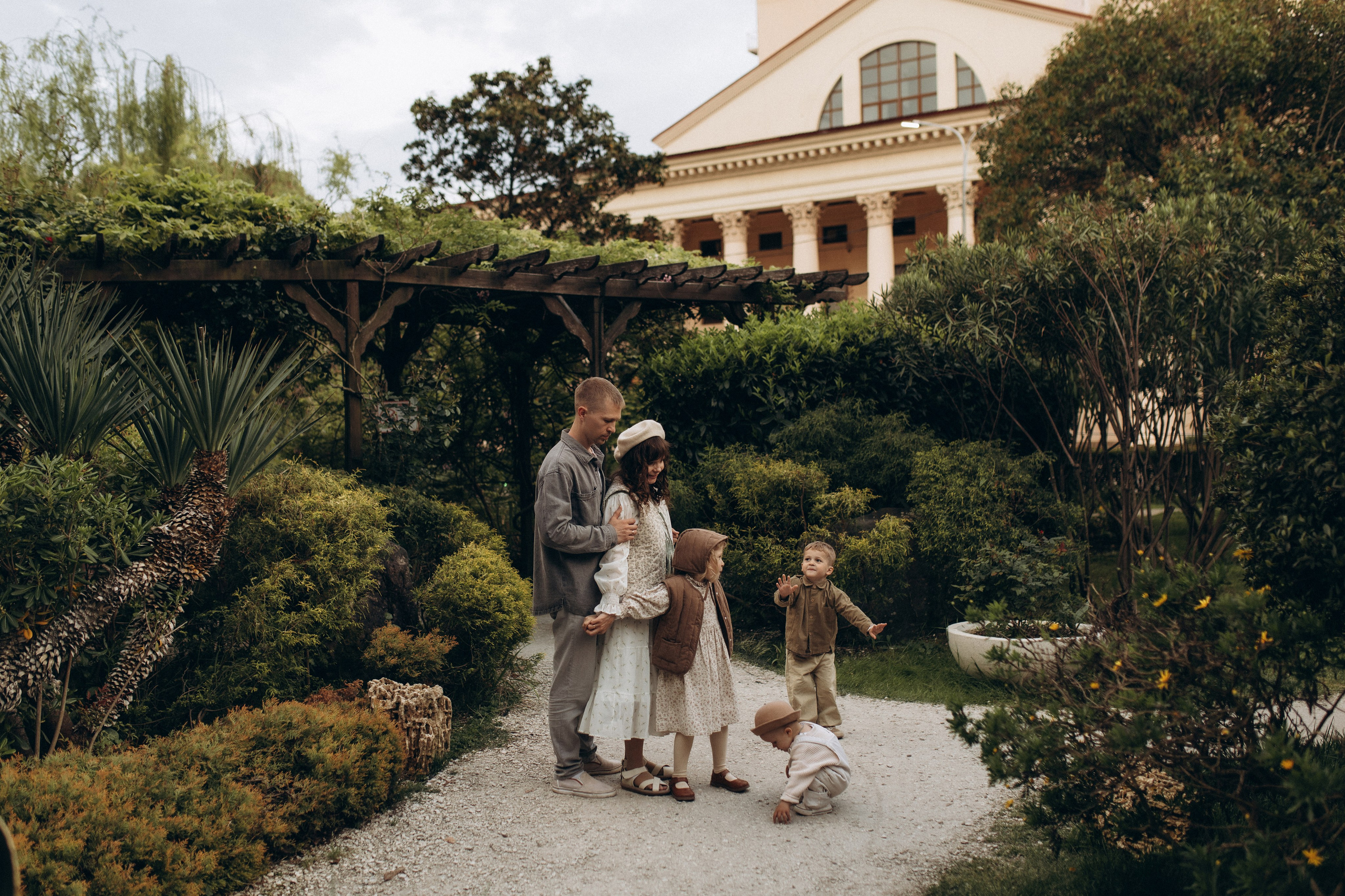 Света, Саша, Стеша, Ваня и Елисей. Семейный фотограф в Краснодаре Виктория Кокоулина