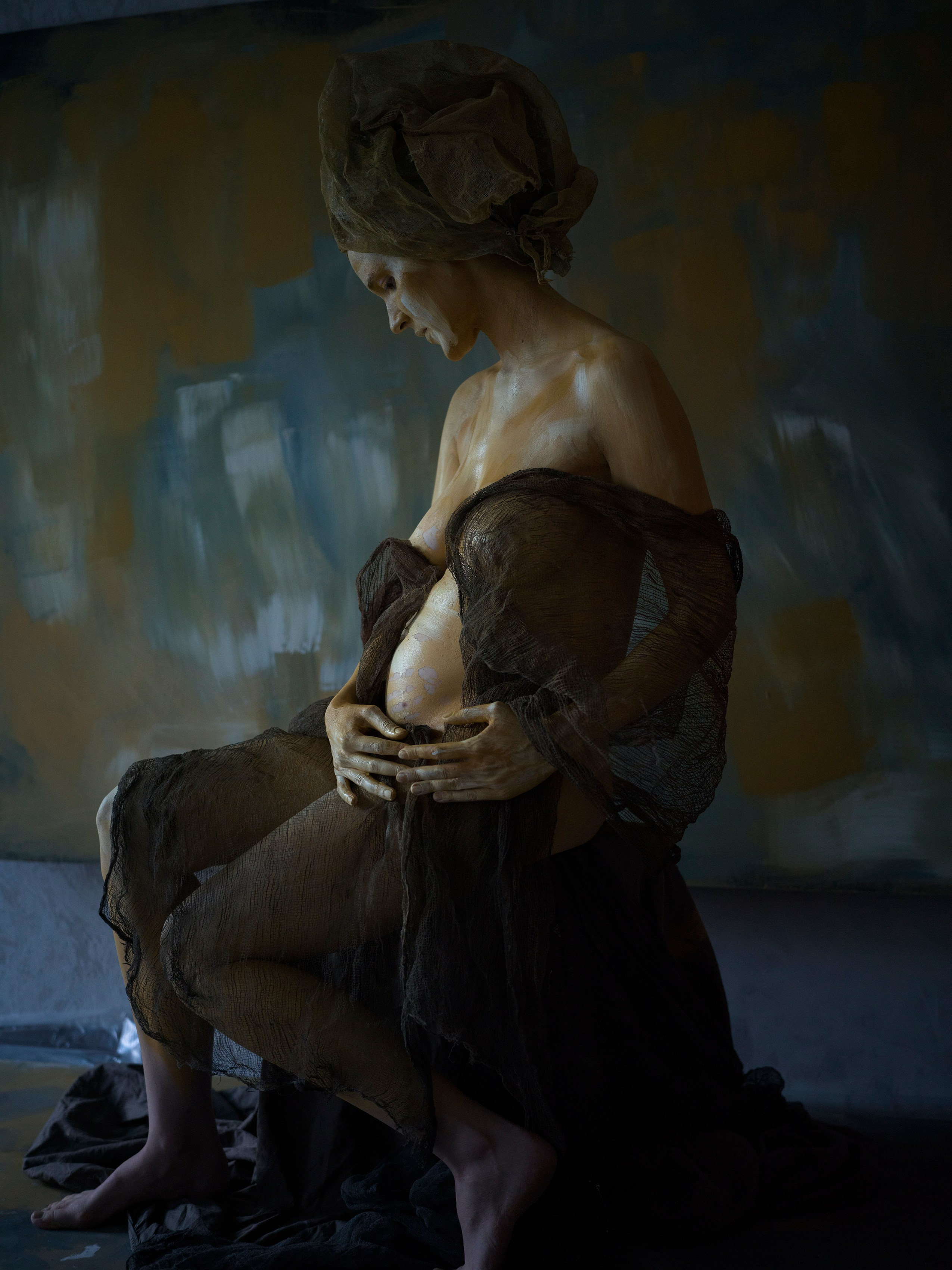 Краски, руки, силуэты. Творческий фотограф Ирина Баландина.  Санкт-Петербург,