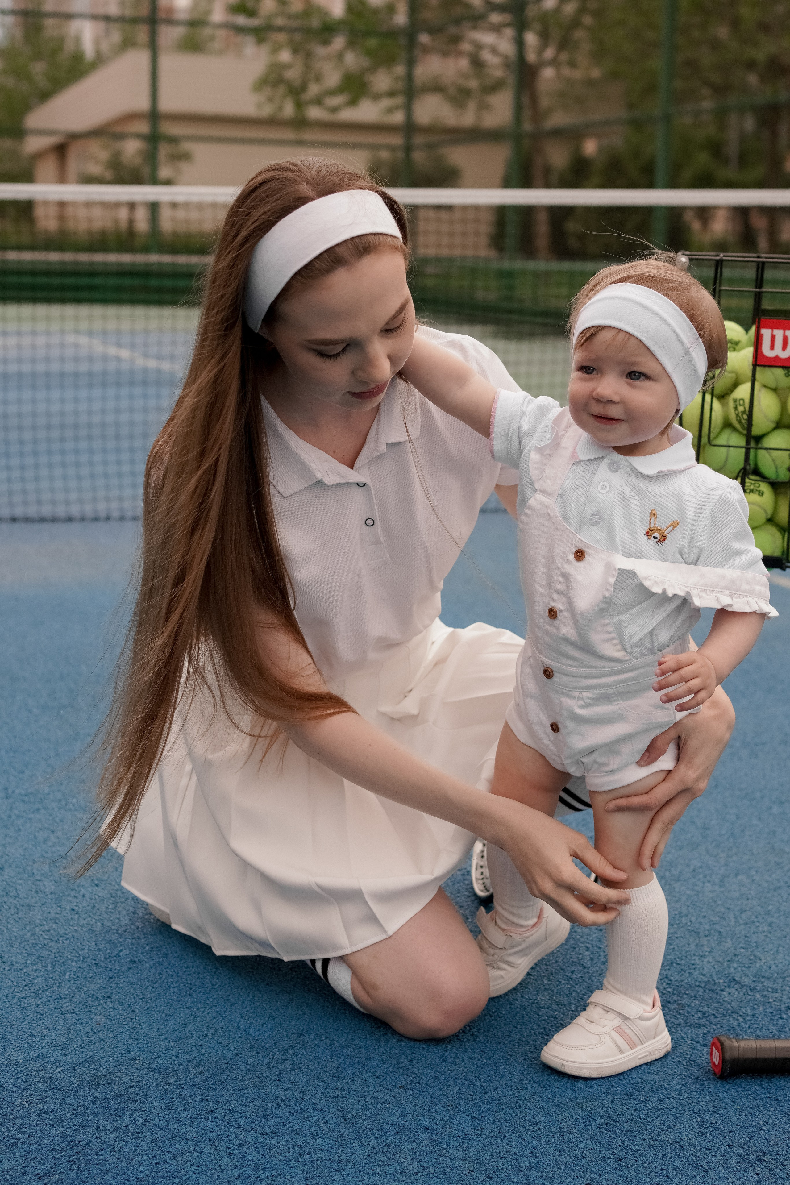 Теннис с семьей. Свадебный и семейный фотограф Афанасьева Анна в Кисловодске