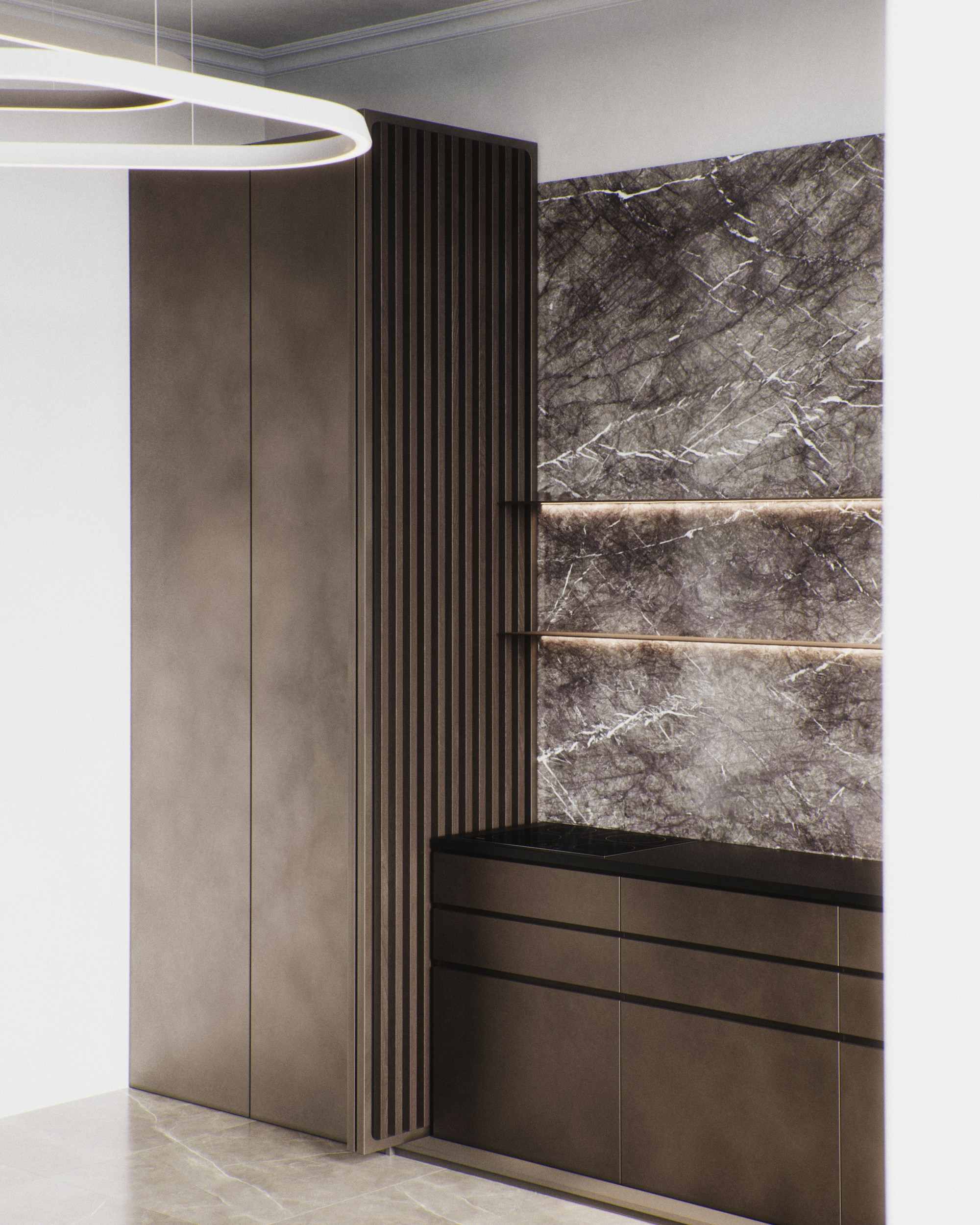 Malevich Showroom. 3D Визуализация // Reiterrrr