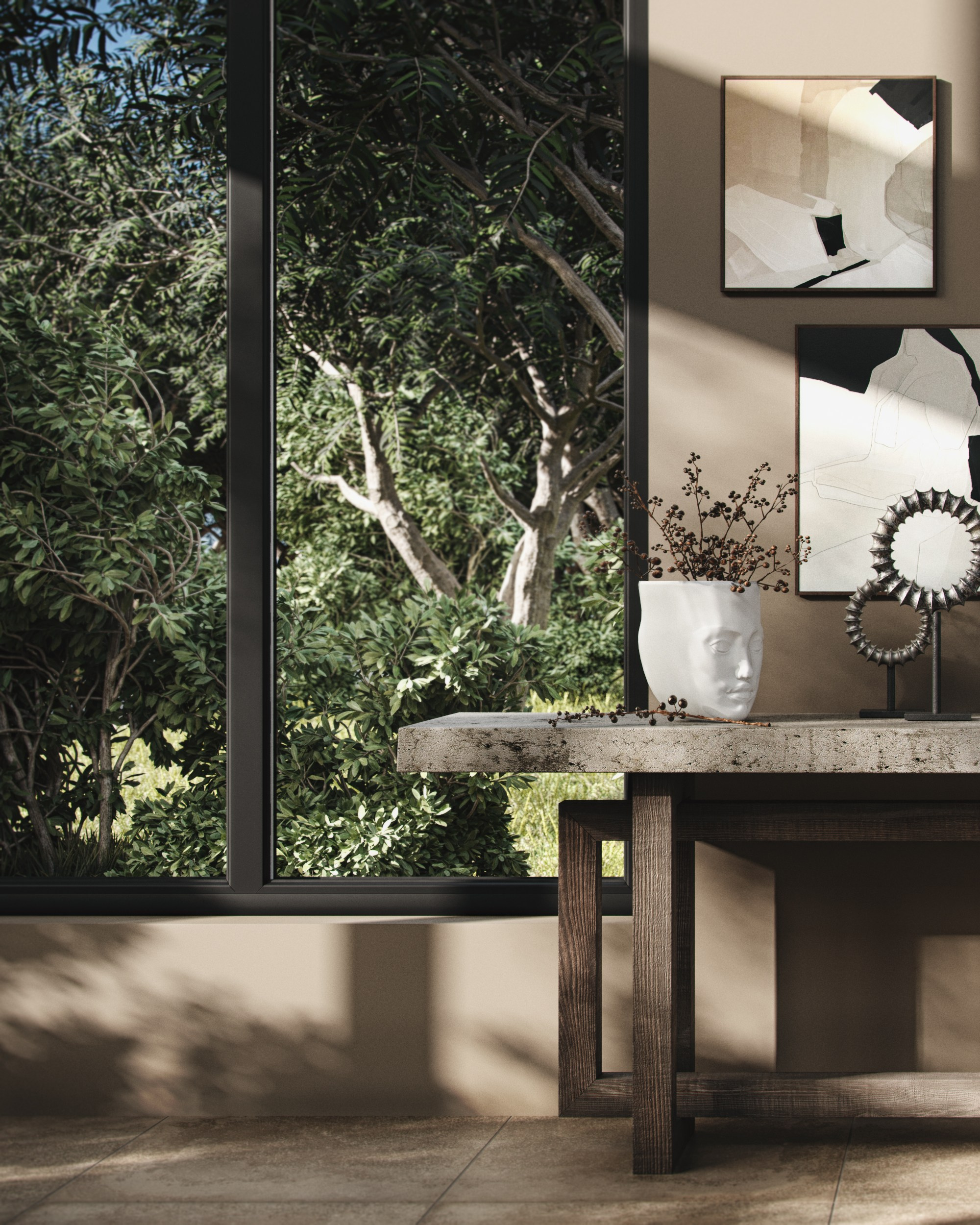 The main role is rays. 3D Визуализация // Reiterrrr