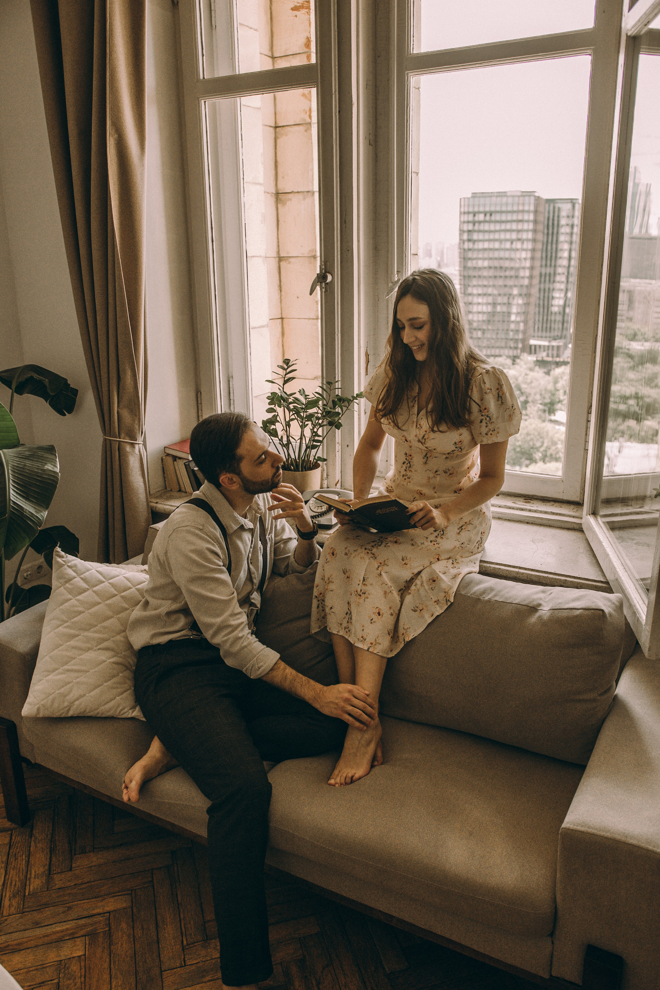 Одна история в высотке. Гаврилова Настя семейный фотограф lifestyle в Москве