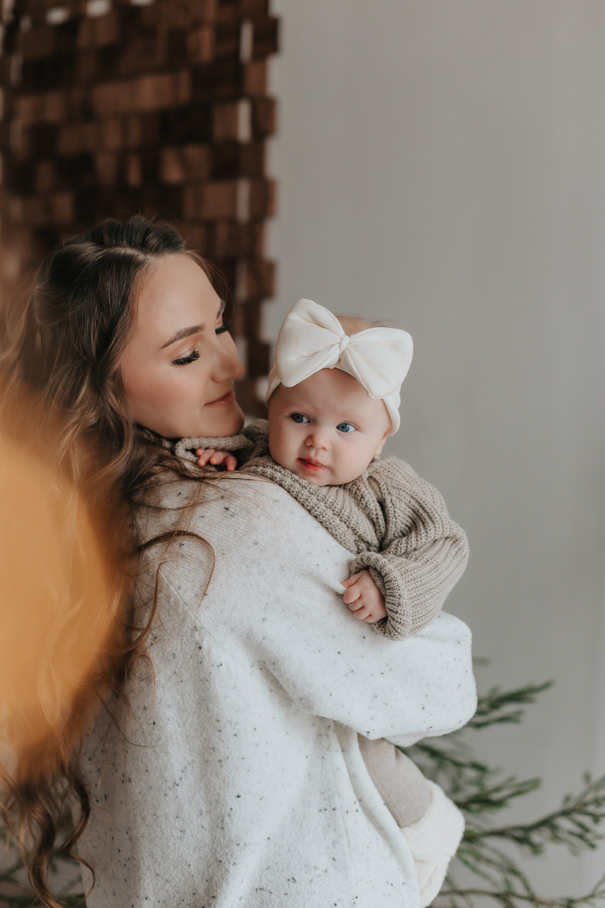 Первая новогодняя история для малышки. Свадебный фотограф Пермь