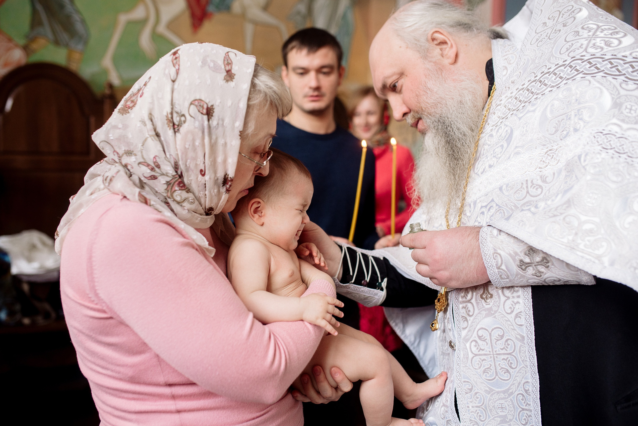 Крещение Алисы. Фотограф Мария Стрелкова