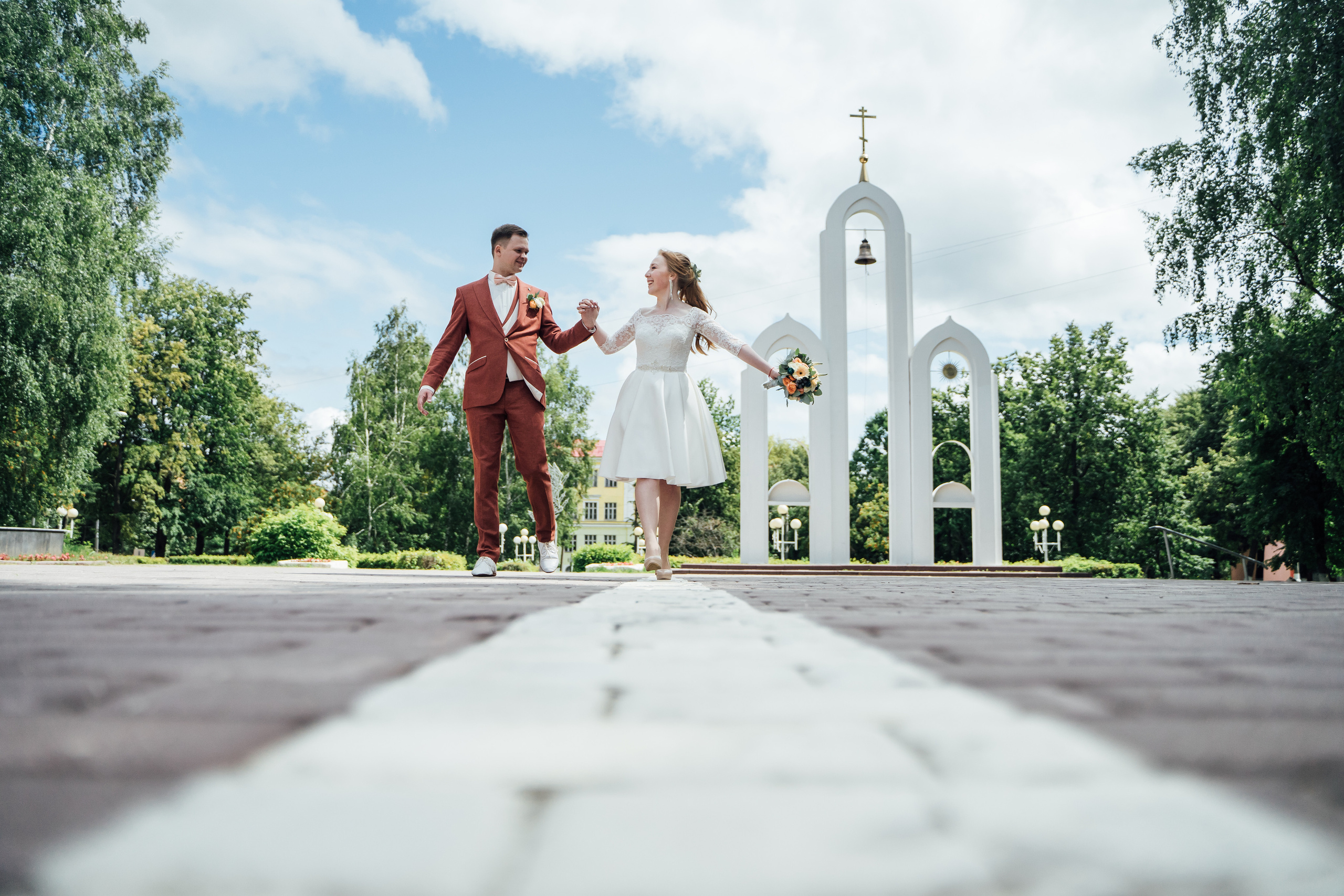Свадебная фотосессия в Ступино: Сергей и Аделина. Свадебный фотограф в Коломне, Воскресенске, Егорьевске Владимир Петров