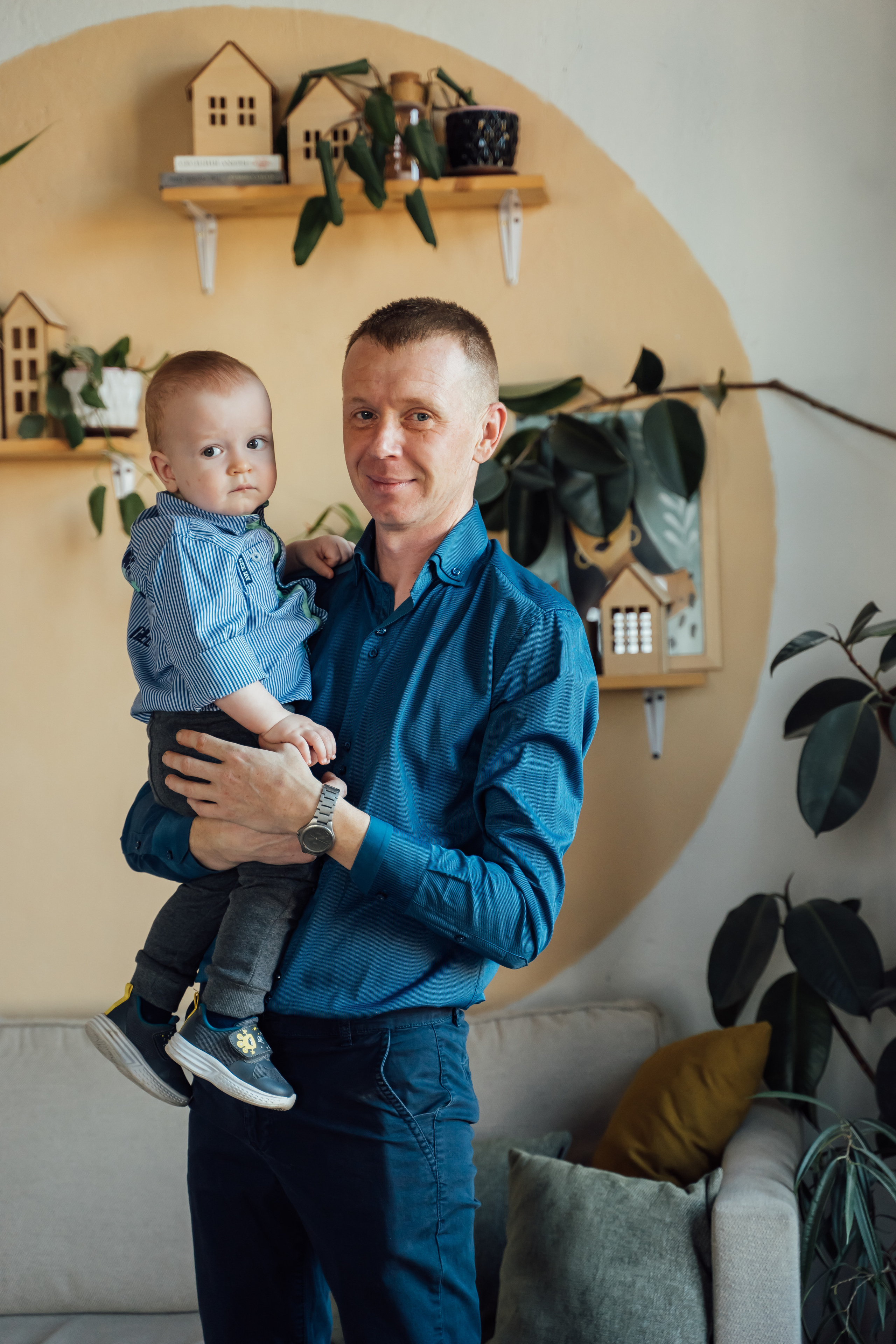 Семейная фотосессия в студии. Свадебный фотограф в Коломне, Воскресенске, Егорьевске Владимир Петров