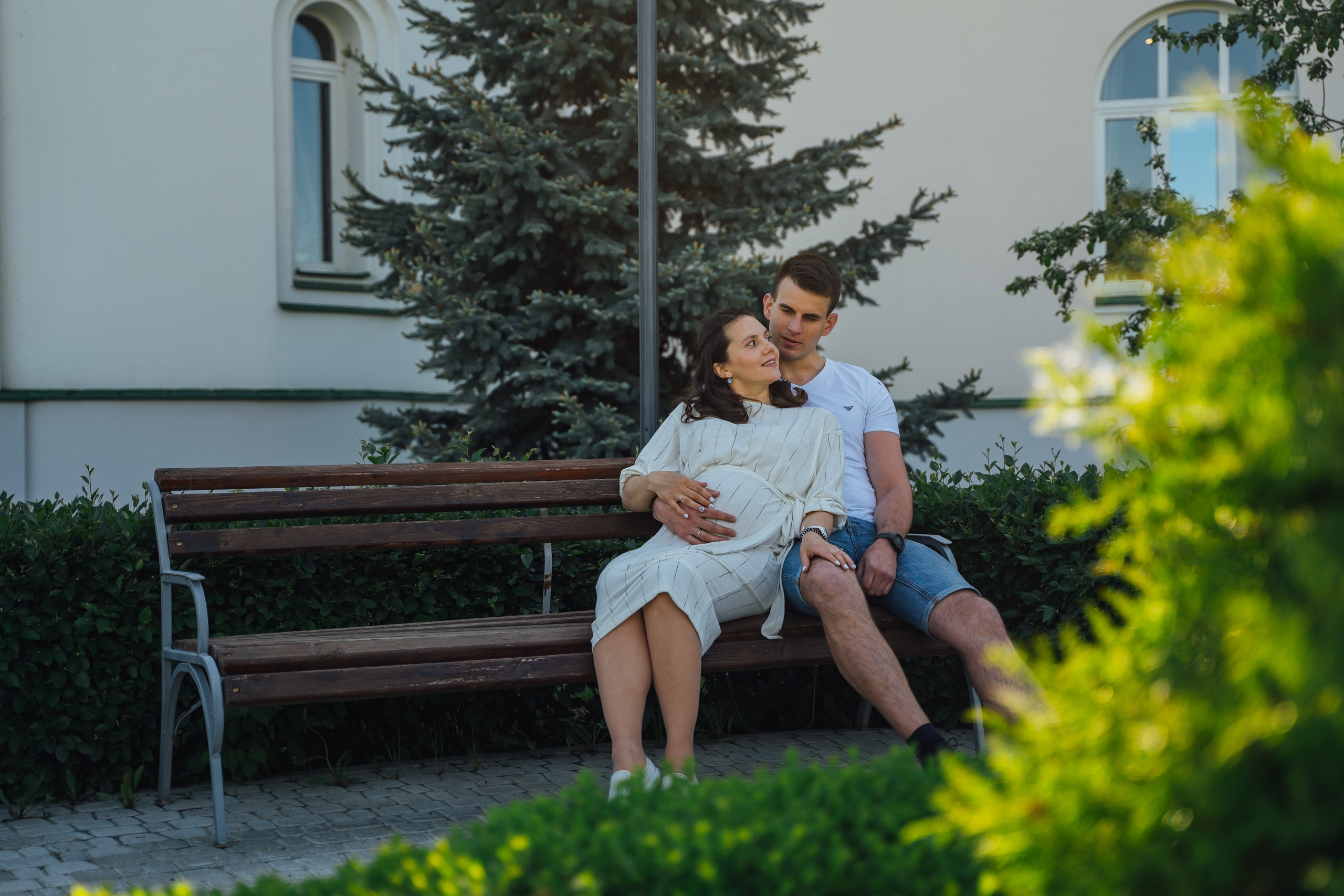 Фотосессия: Дарья и Алексей ждут малыша. Свадебный фотограф в Коломне, Воскресенске, Егорьевске Владимир Петров