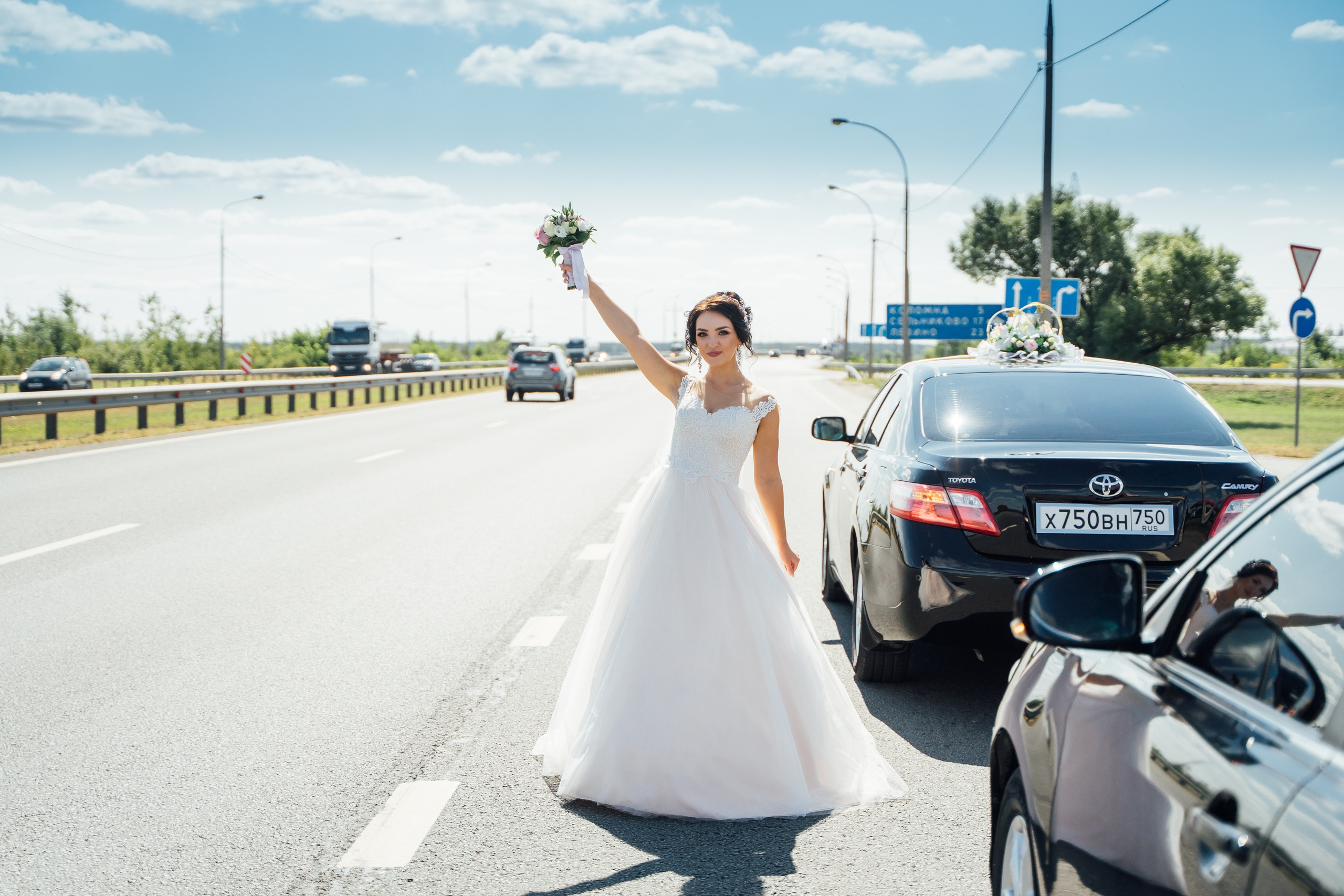 Свадебная фотосессия в Луховицах: Лариса и Александр. Свадебный фотограф в Коломне, Воскресенске, Егорьевске Владимир Петров