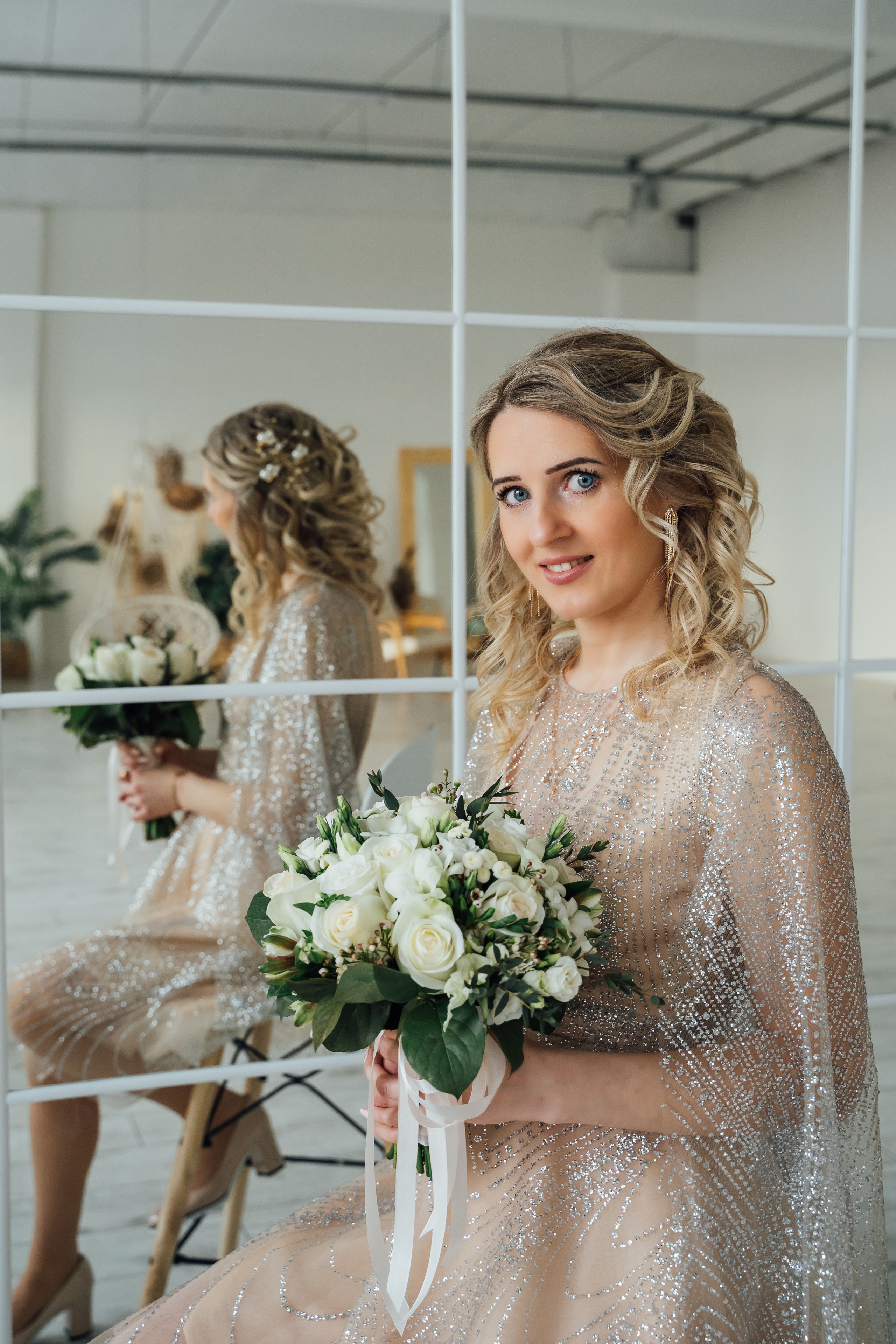 Свадебная фотосессия в студии. Свадебный фотограф в Коломне, Воскресенске, Егорьевске Владимир Петров