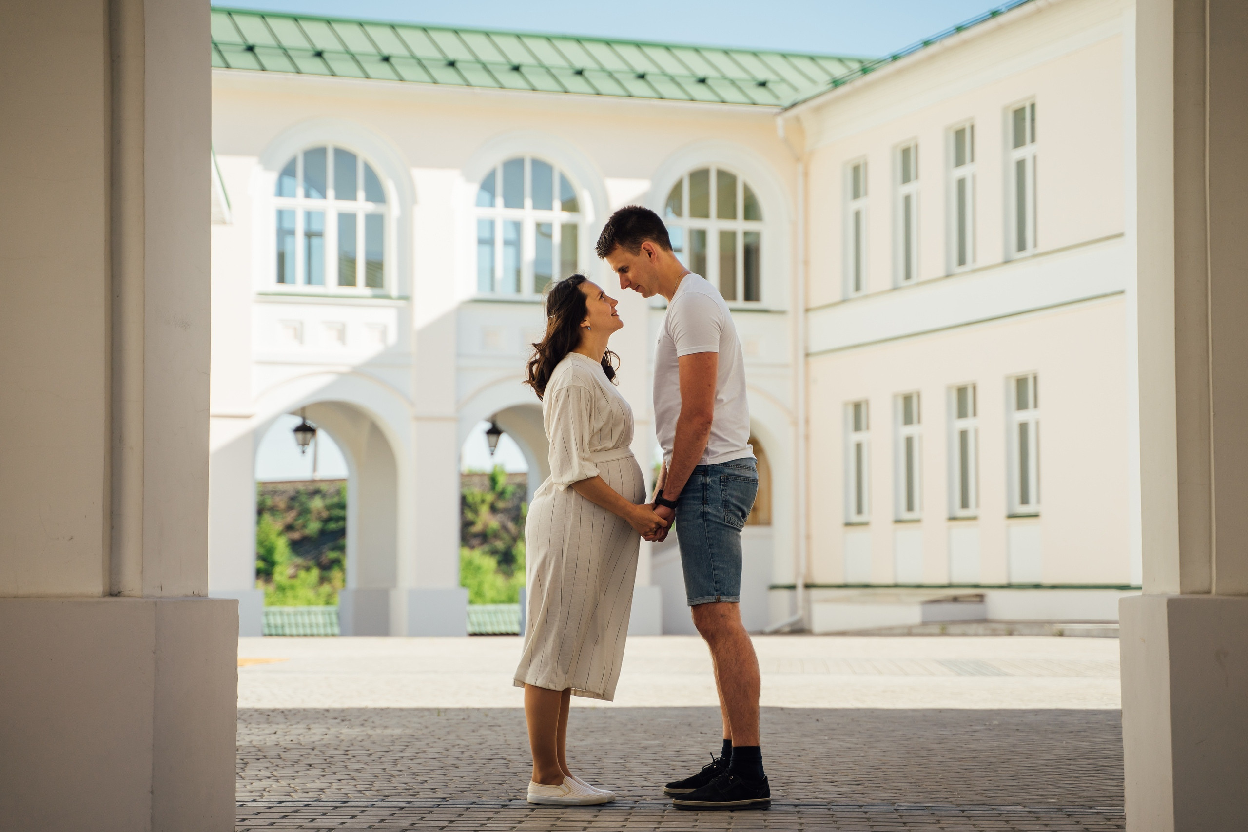 Фотосессия: Дарья и Алексей ждут малыша. Свадебный фотограф в Коломне, Воскресенске, Егорьевске Владимир Петров