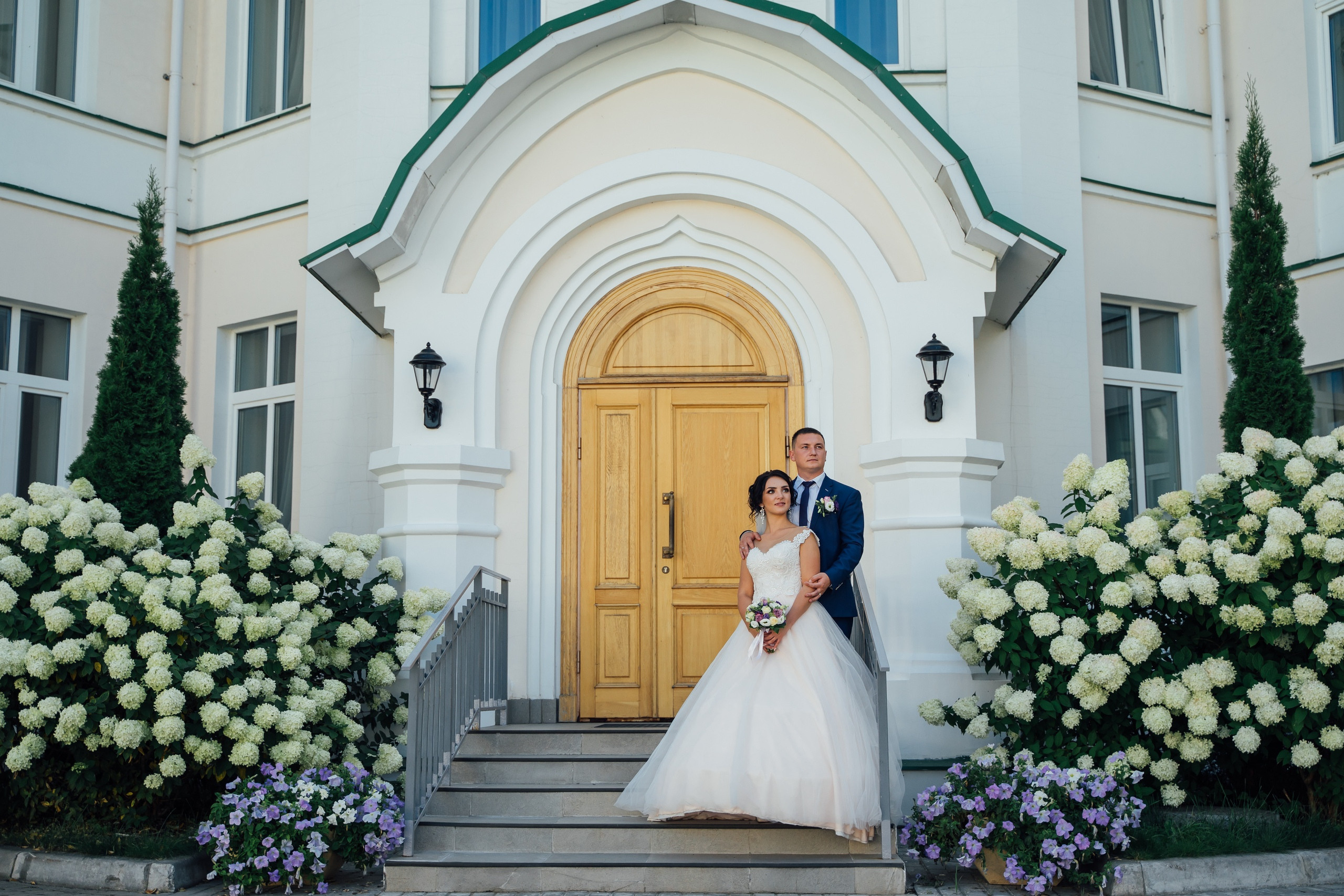 Свадебная фотосессия в Луховицах: Лариса и Александр. Свадебный фотограф в Коломне, Воскресенске, Егорьевске Владимир Петров