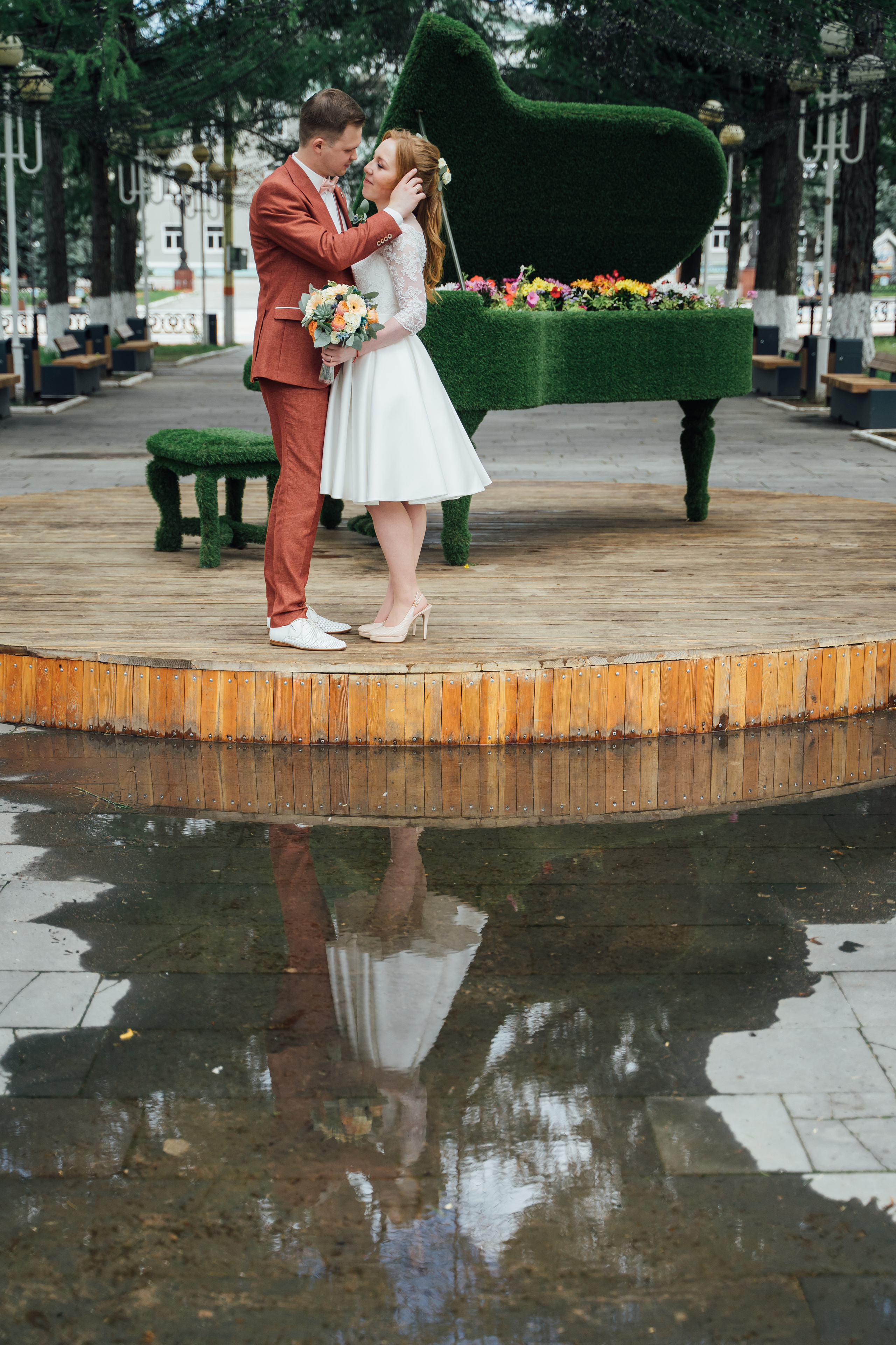 Свадебная фотосессия в Ступино: Сергей и Аделина. Свадебный фотограф в Коломне, Воскресенске, Егорьевске Владимир Петров