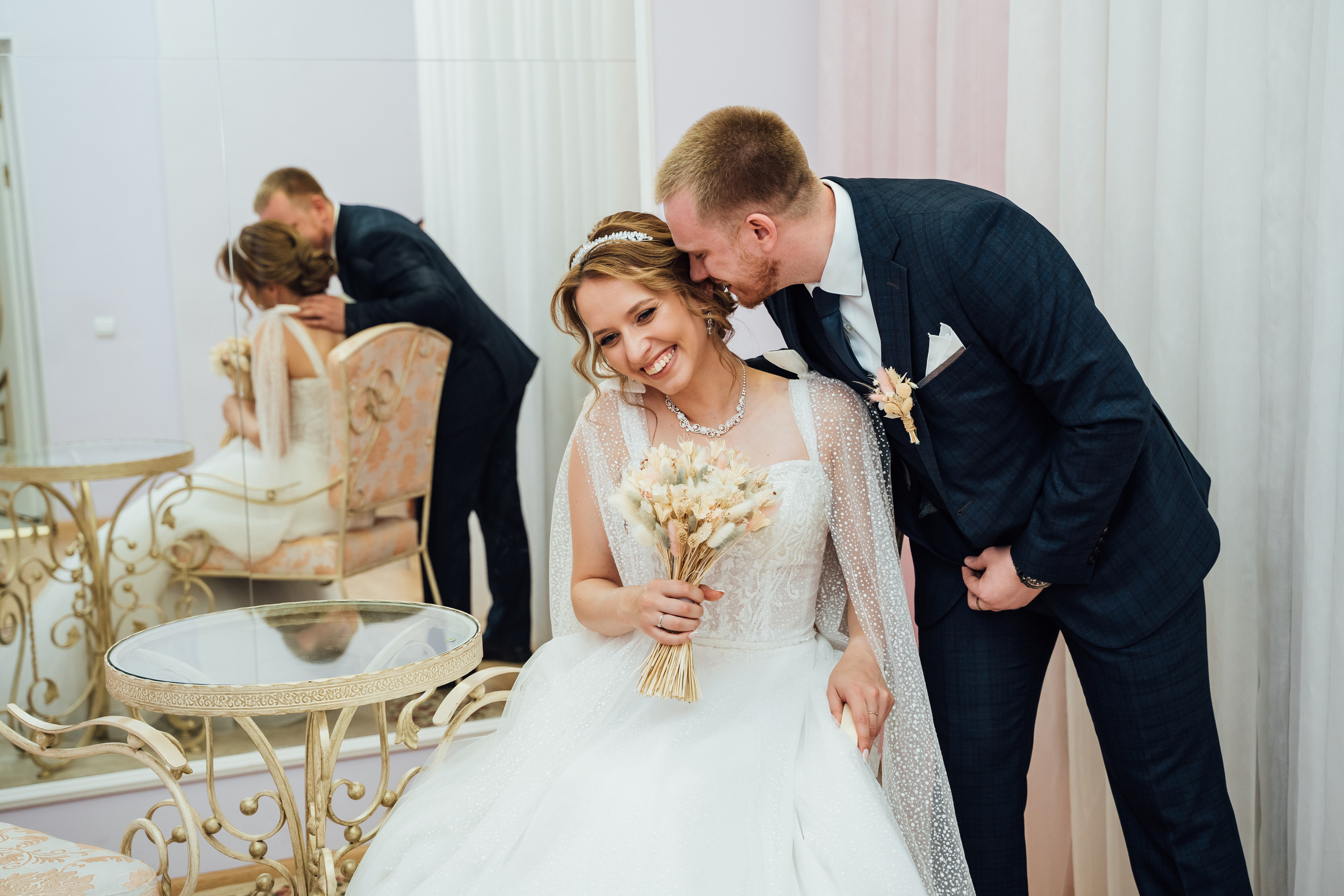 Свадебная фотосессия в Коломне: Антон и Анастасия. Свадебный фотограф в Коломне, Воскресенске, Егорьевске Владимир Петров