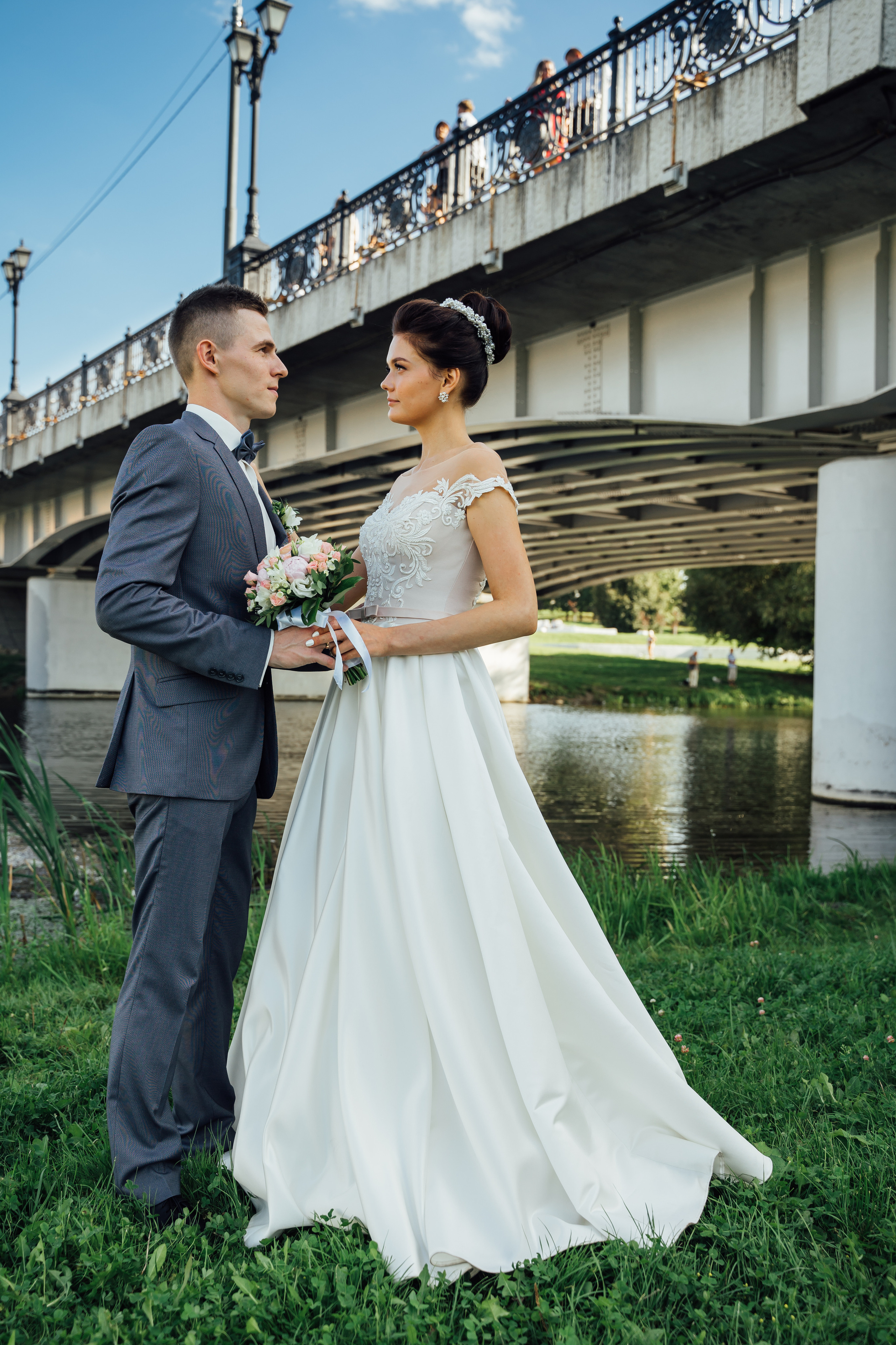 Свадебная фотосессия в Коломне: Максим и Анна. Свадебный фотограф в Коломне, Воскресенске, Егорьевске Владимир Петров