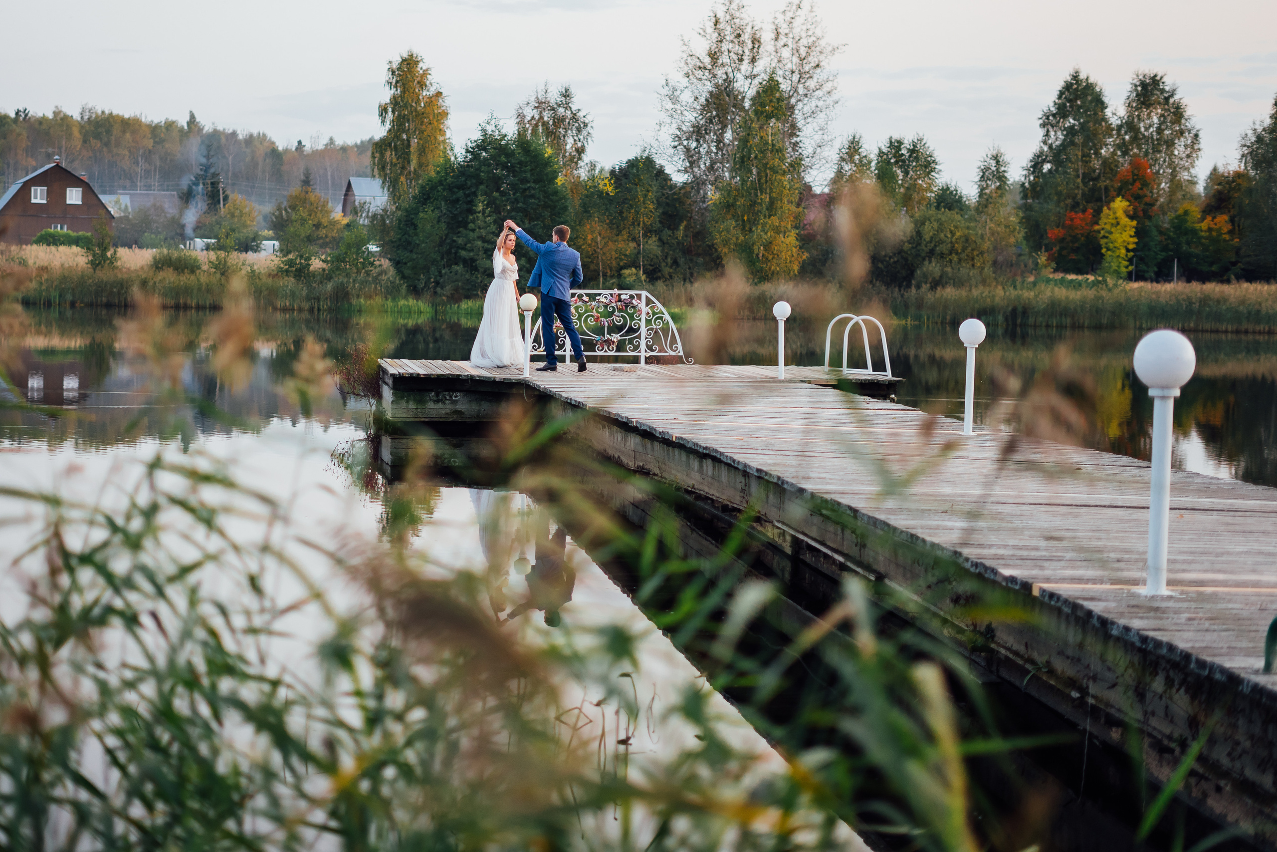 Свадебная фотосессия в Воскресенске: Василий и Валерия. Свадебный фотограф в Коломне, Воскресенске, Егорьевске Владимир Петров