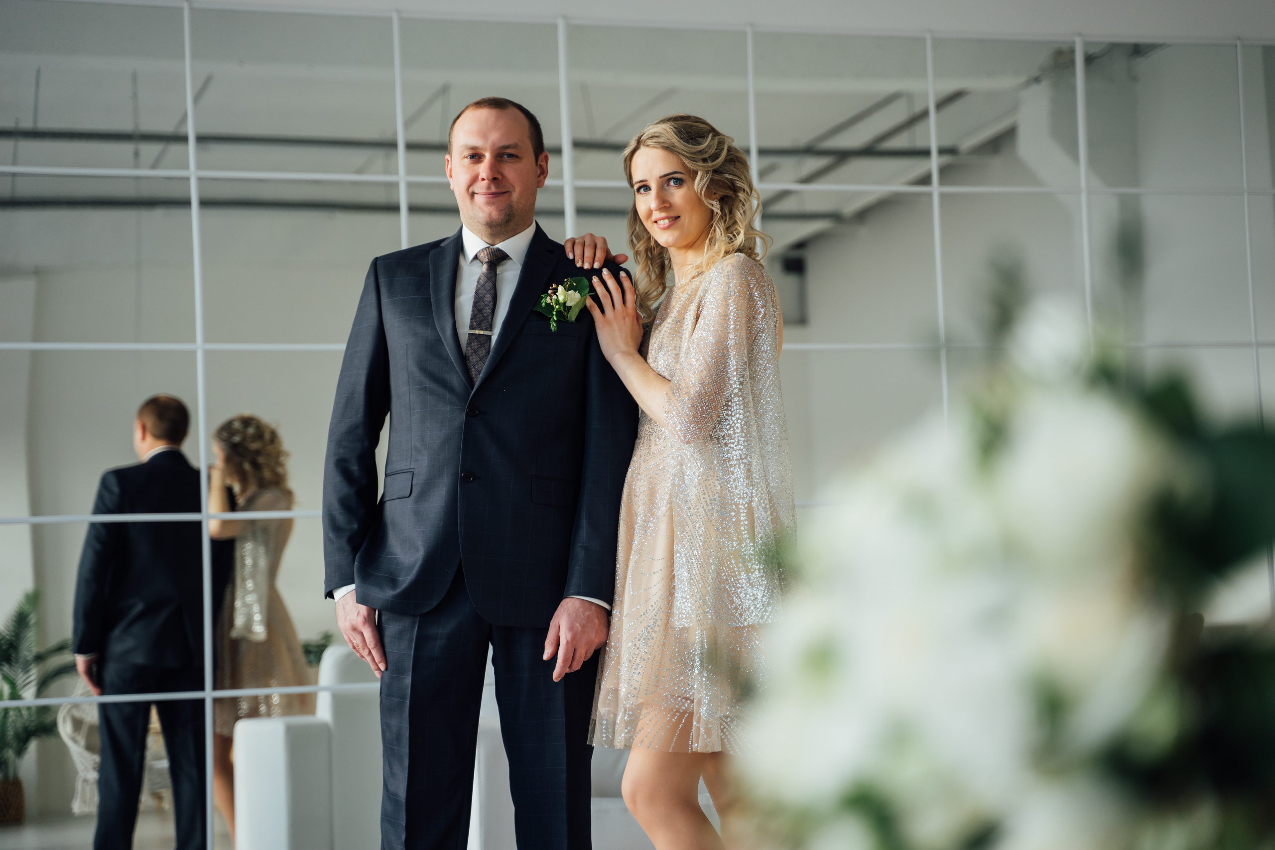 Свадебная фотосессия в студии. Свадебный фотограф в Коломне, Воскресенске, Егорьевске Владимир Петров