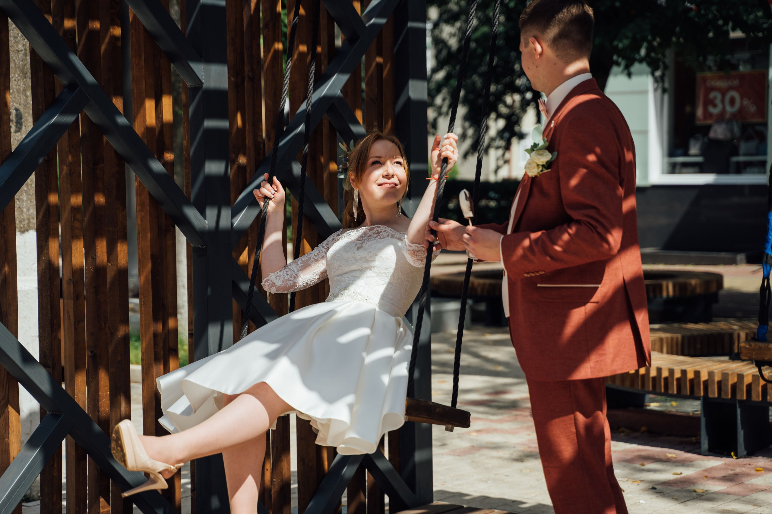 Свадебная фотосессия в Ступино: Сергей и Аделина. Свадебный фотограф в Коломне, Воскресенске, Егорьевске Владимир Петров