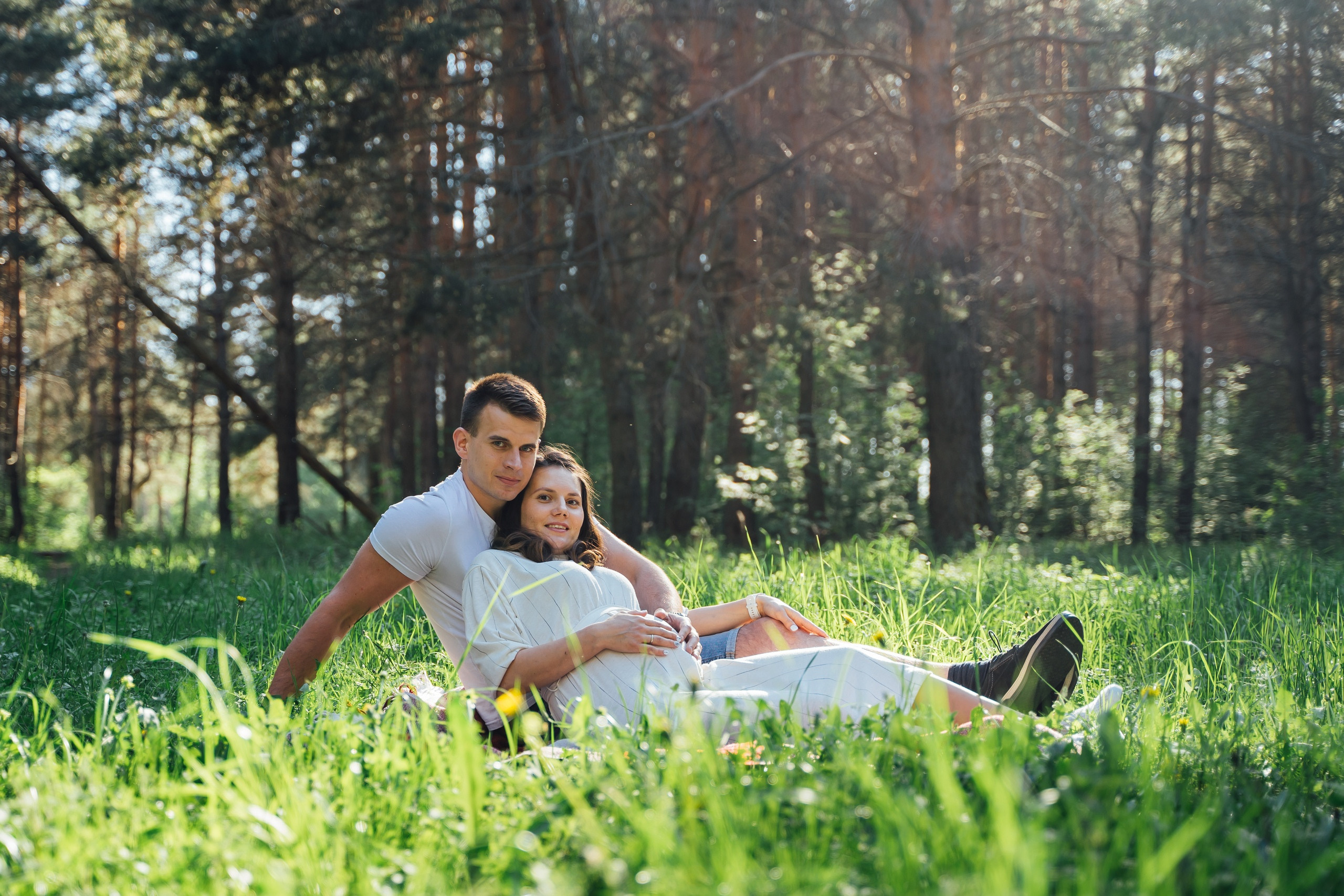 Фотосессия: Дарья и Алексей ждут малыша. Свадебный фотограф в Коломне, Воскресенске, Егорьевске Владимир Петров