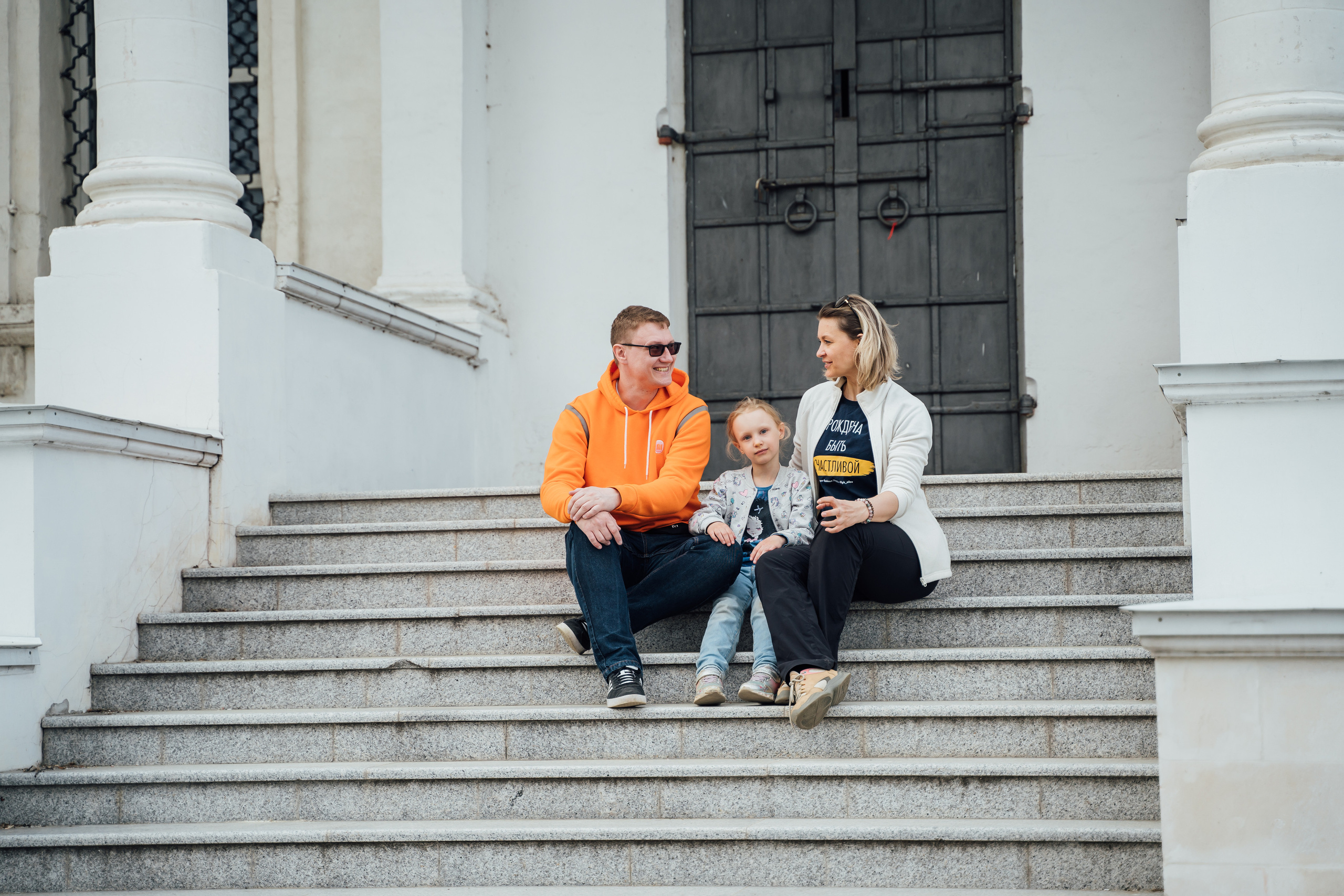 Семейная фотопрогулка по Коломне. Свадебный фотограф в Коломне, Воскресенске, Егорьевске Владимир Петров