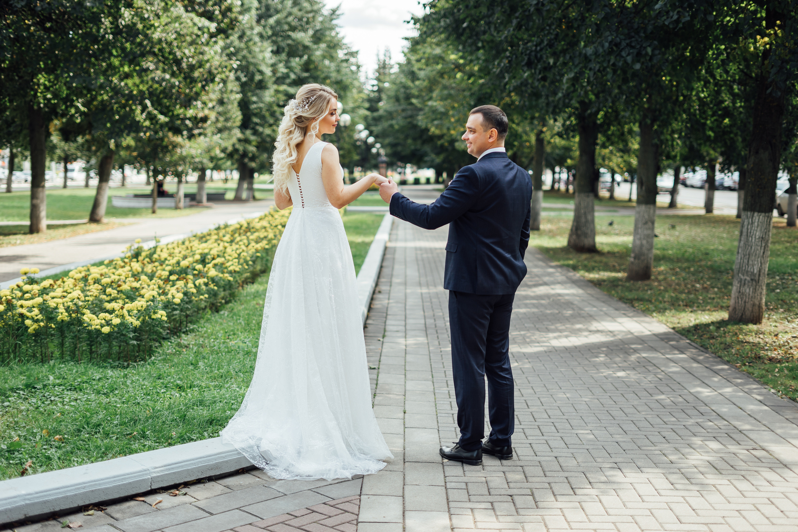 Свадебная фотосессия в Егорьевске: Александр и Екатерина. Свадебный фотограф в Коломне, Воскресенске, Егорьевске Владимир Петров