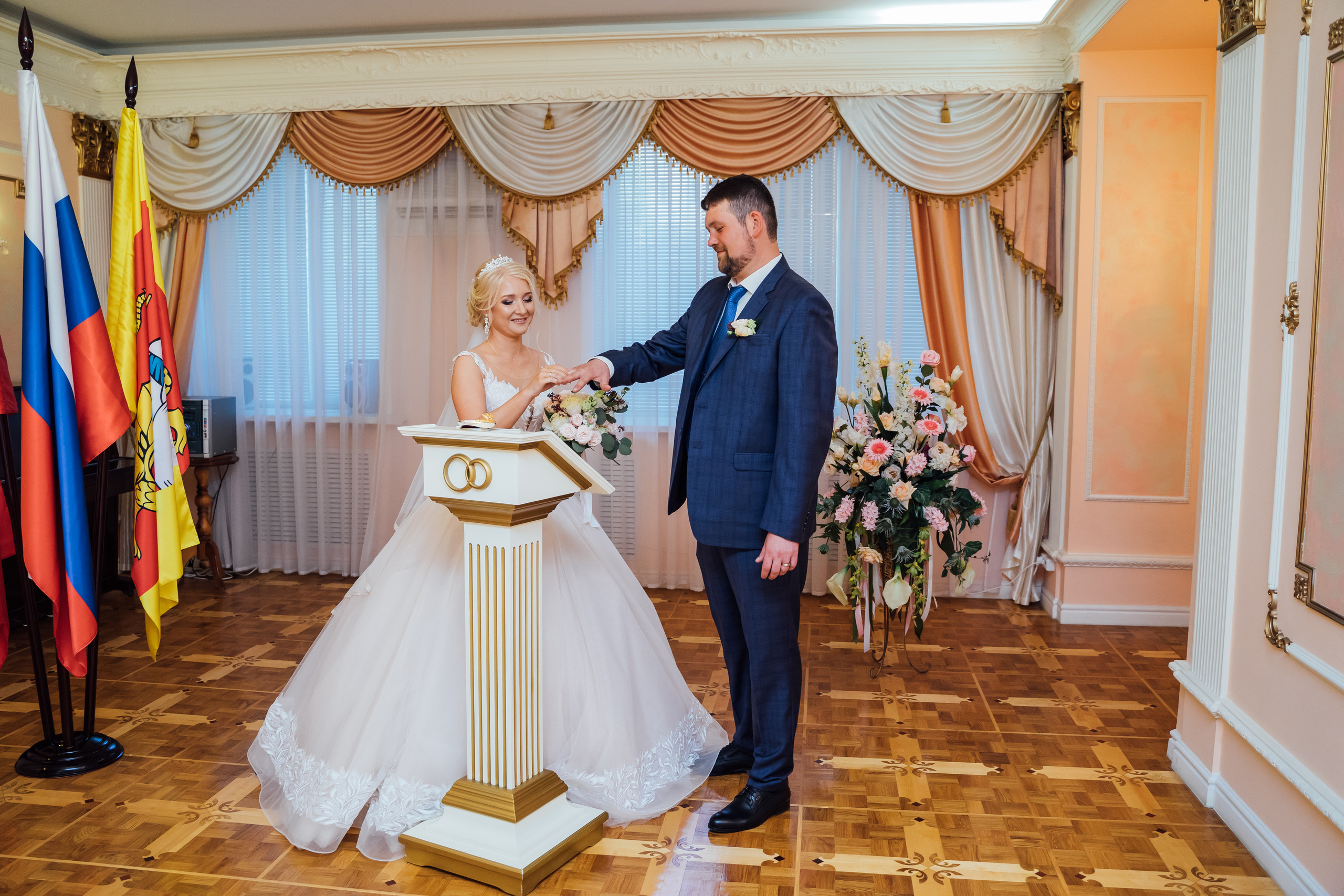 Свадебная фотосессия в Воскресенске: Алексей и Наталья. Свадебный фотограф в Коломне, Воскресенске, Егорьевске Владимир Петров