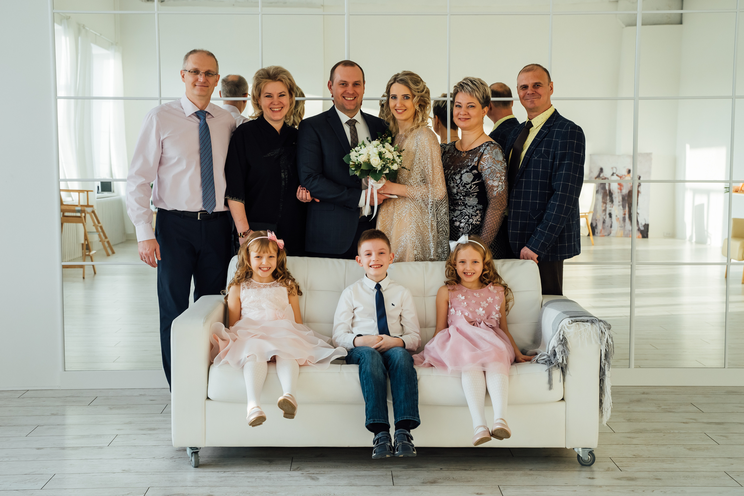 Свадебная фотосессия в студии. Свадебный фотограф в Коломне, Воскресенске, Егорьевске Владимир Петров